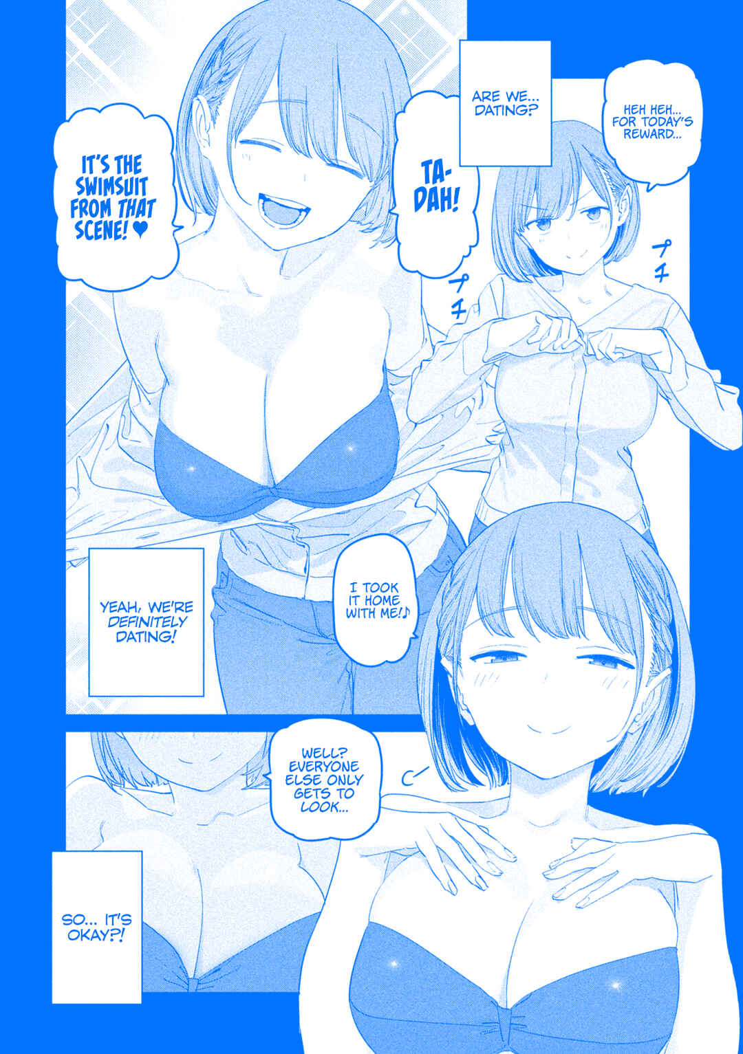 Page 8 Chapter 95 Getsuyoubi no Tawawa (Blue) (Fan Colored)