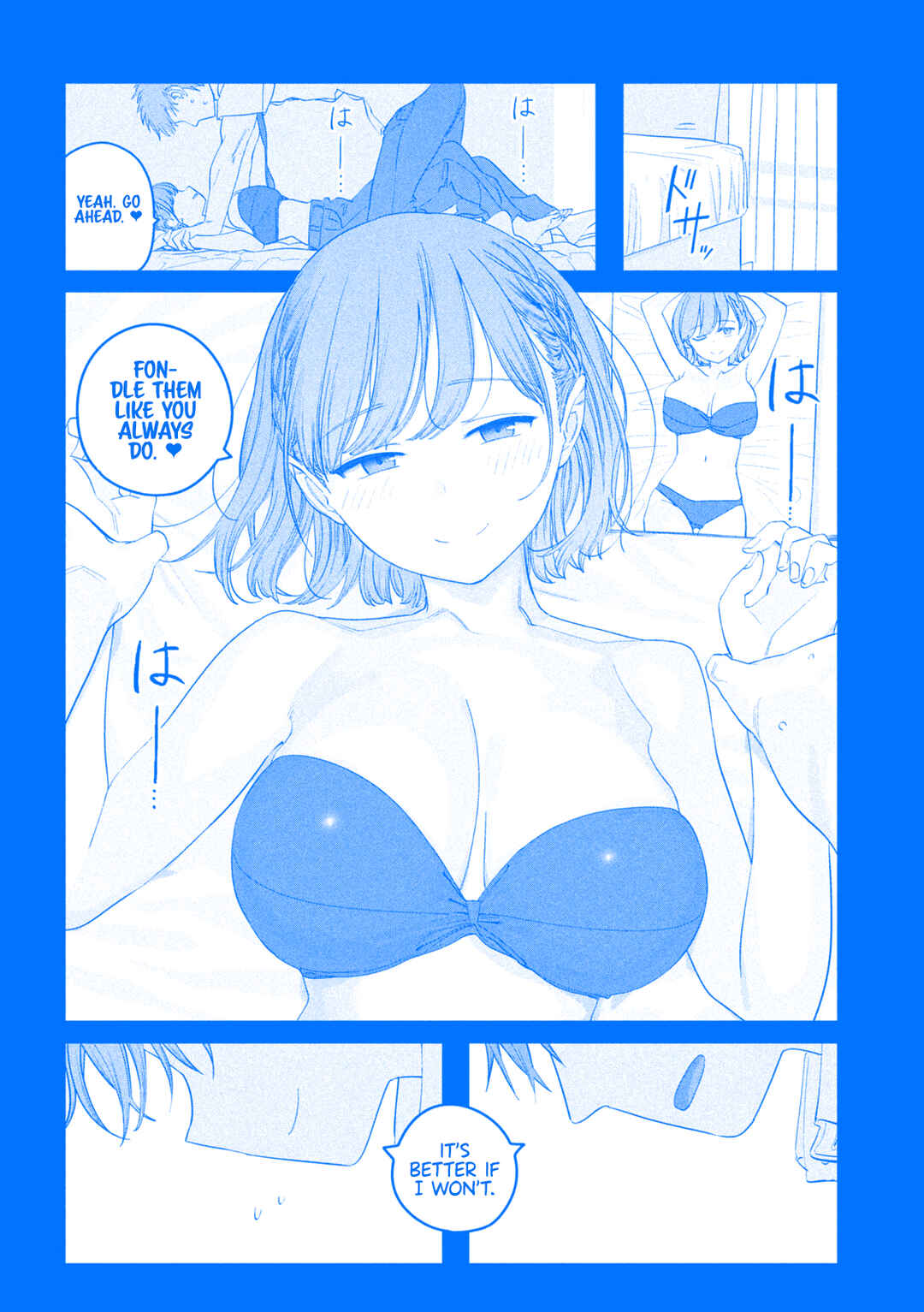 Page 9 Chapter 95 Getsuyoubi no Tawawa (Blue) (Fan Colored)