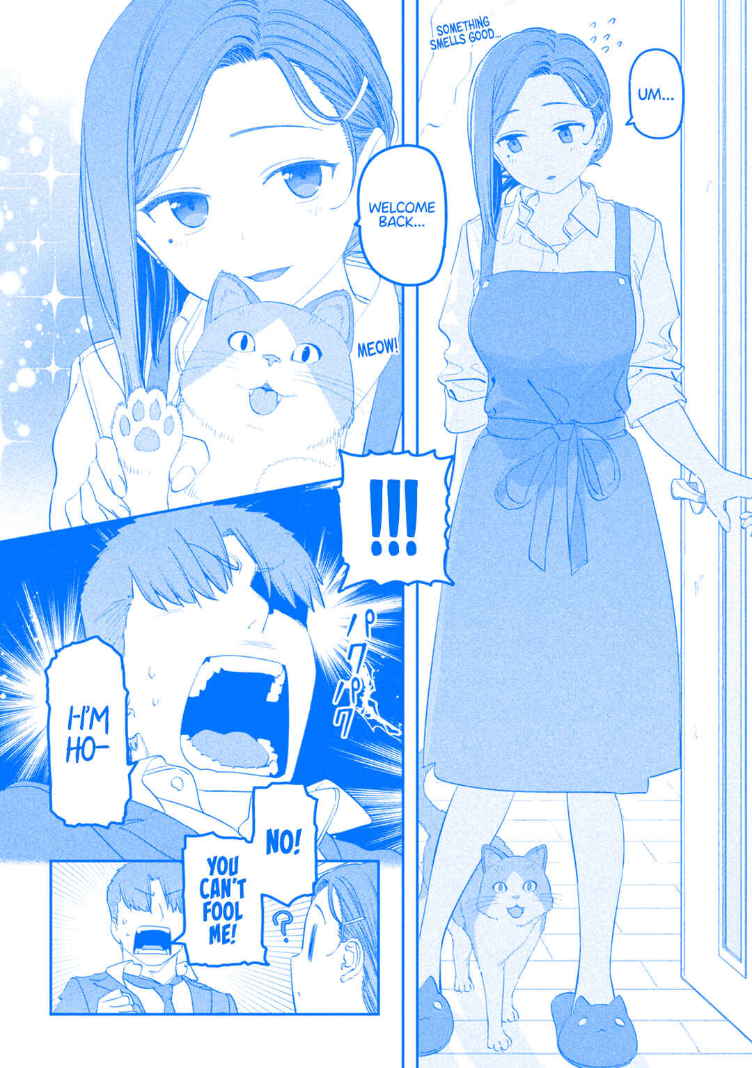Page 11 Chapter 94 Getsuyoubi no Tawawa (Blue) (Fan Colored)