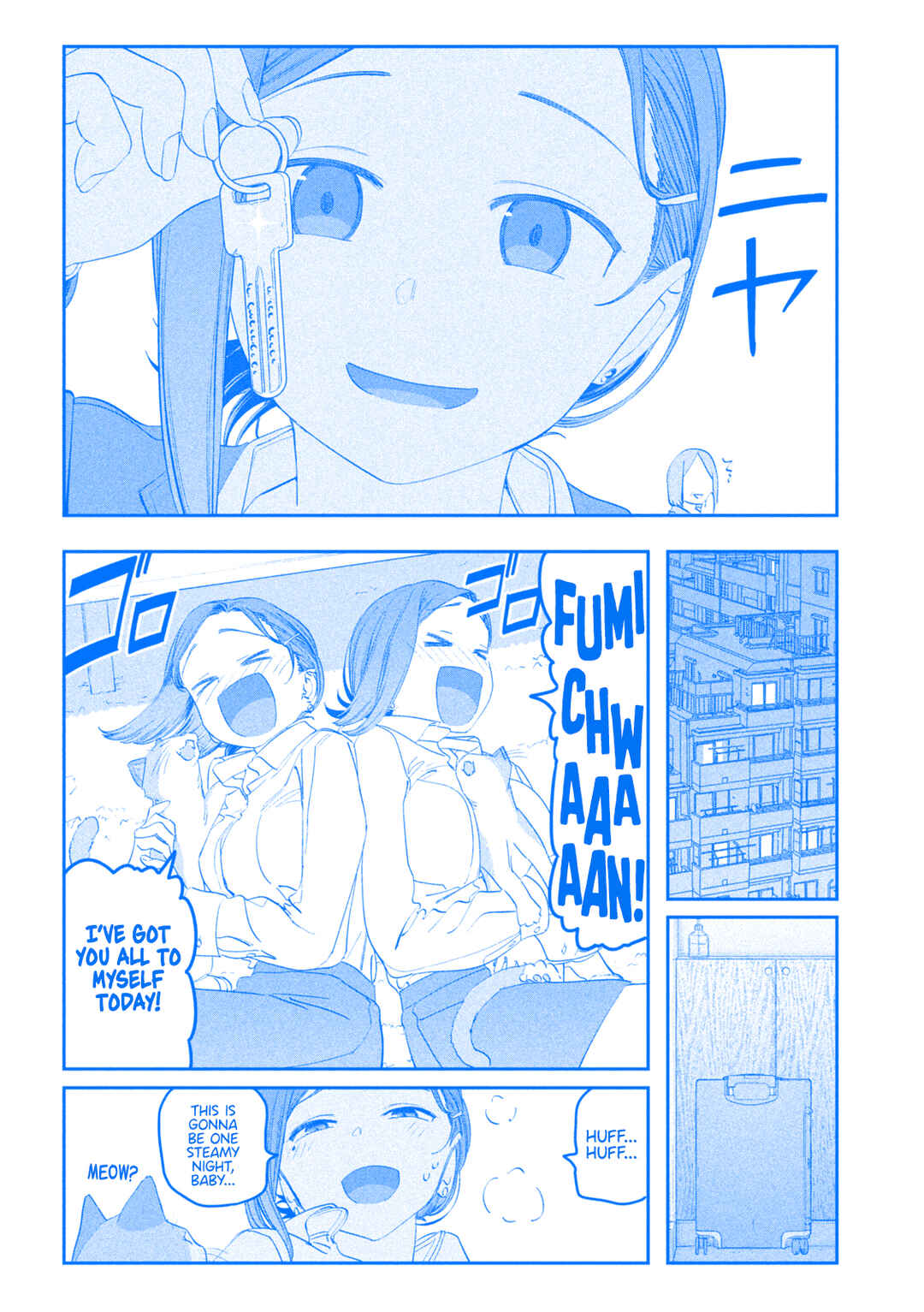 Page 5 Chapter 94 Getsuyoubi no Tawawa (Blue) (Fan Colored)