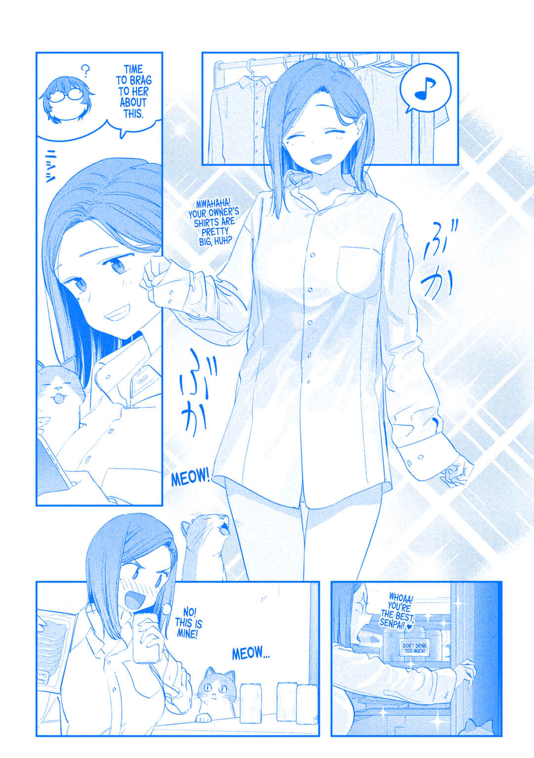 Page 7 Chapter 94 Getsuyoubi no Tawawa (Blue) (Fan Colored)