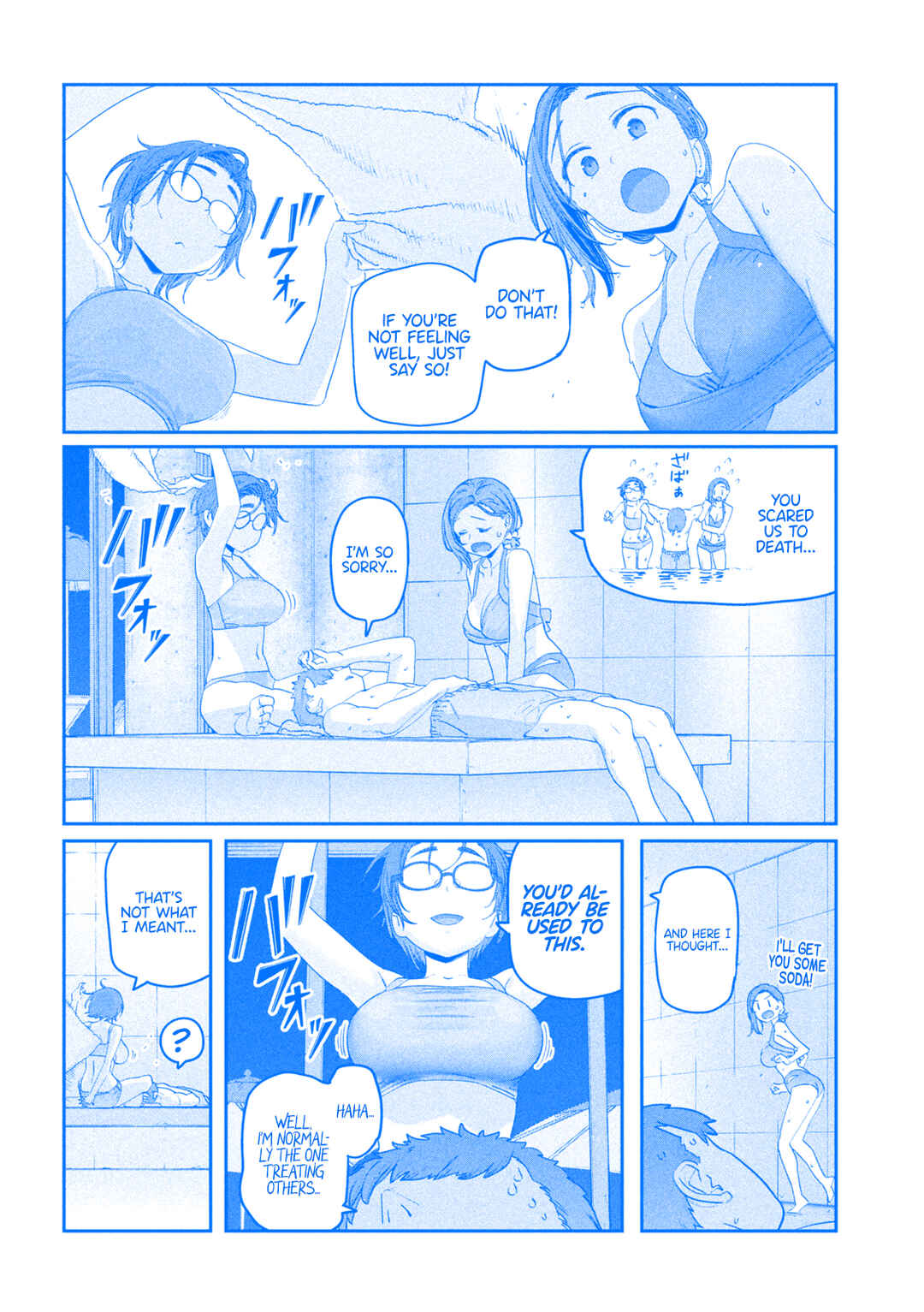 Page 9 Chapter 60 Getsuyoubi no Tawawa (Blue) (Fan Colored)