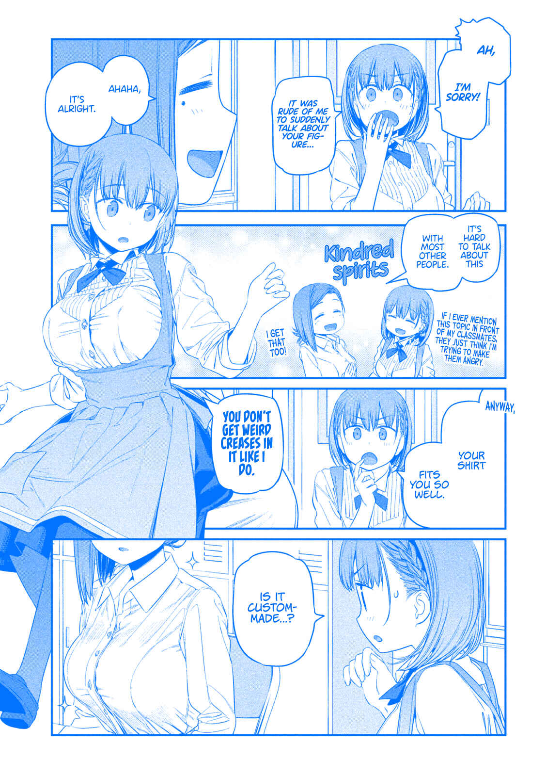 Page 4 Chapter 7 Getsuyoubi no Tawawa (Blue) (Fan Colored)