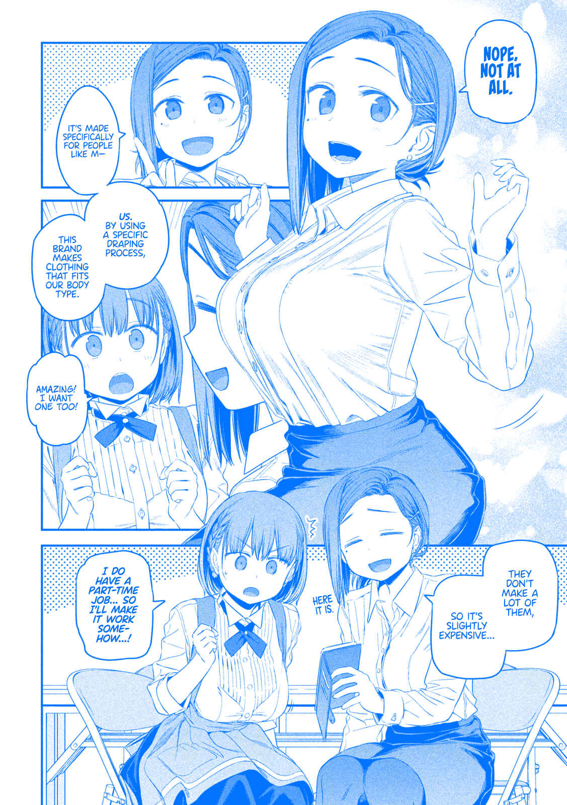 Page 5 Chapter 7 Getsuyoubi no Tawawa (Blue) (Fan Colored)