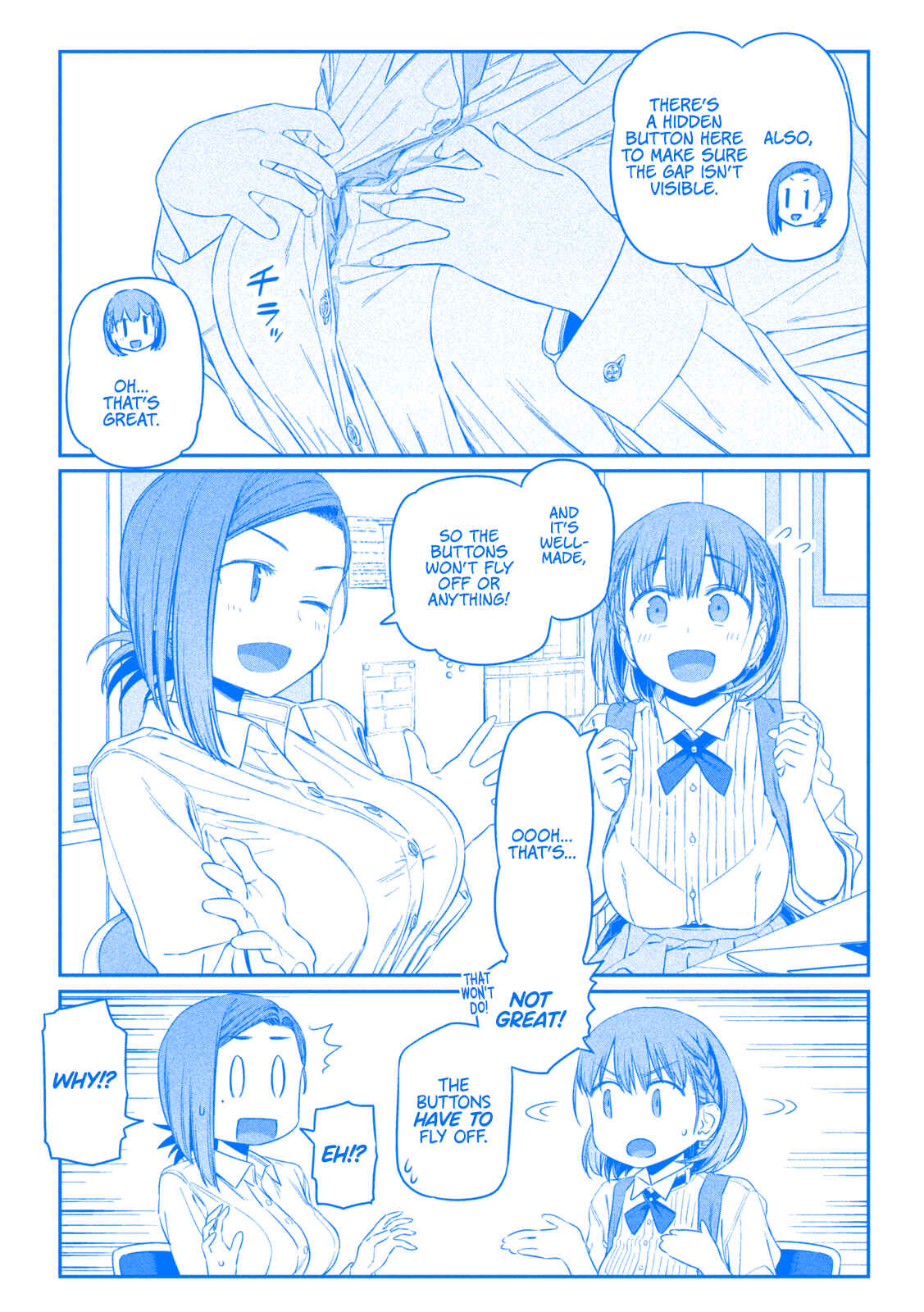 Page 6 Chapter 7 Getsuyoubi no Tawawa (Blue) (Fan Colored)
