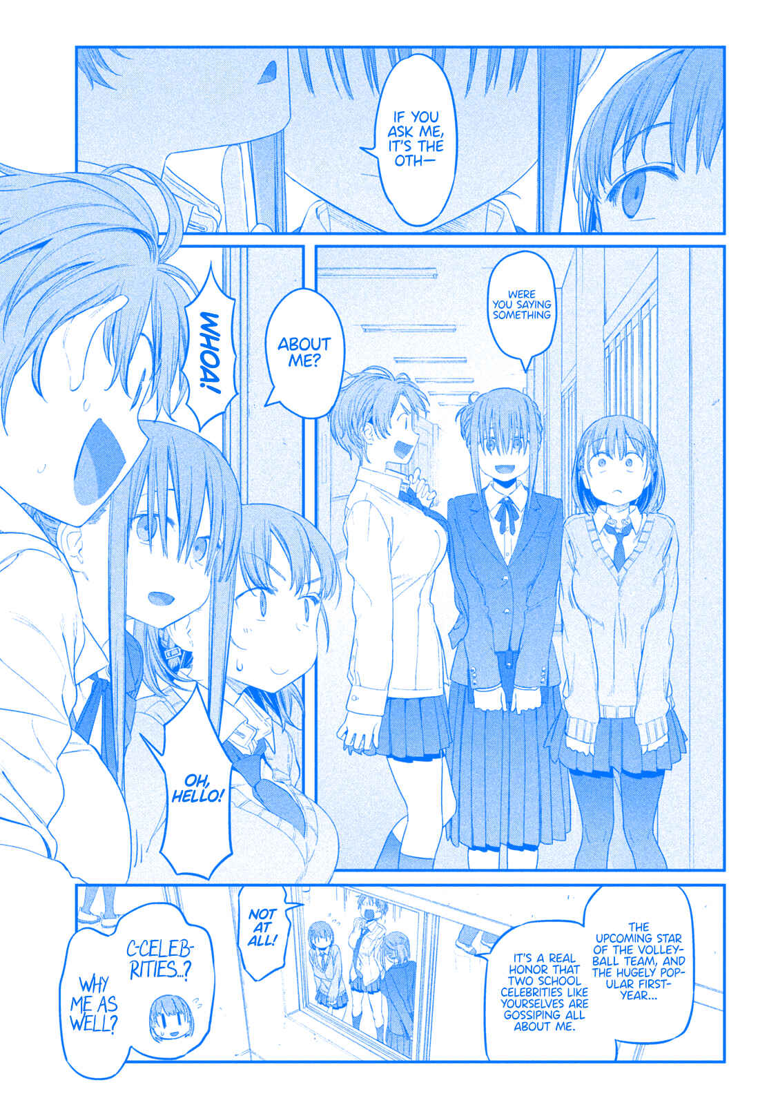 Page 8 Chapter 11 Getsuyoubi no Tawawa (Blue) (Fan Colored)