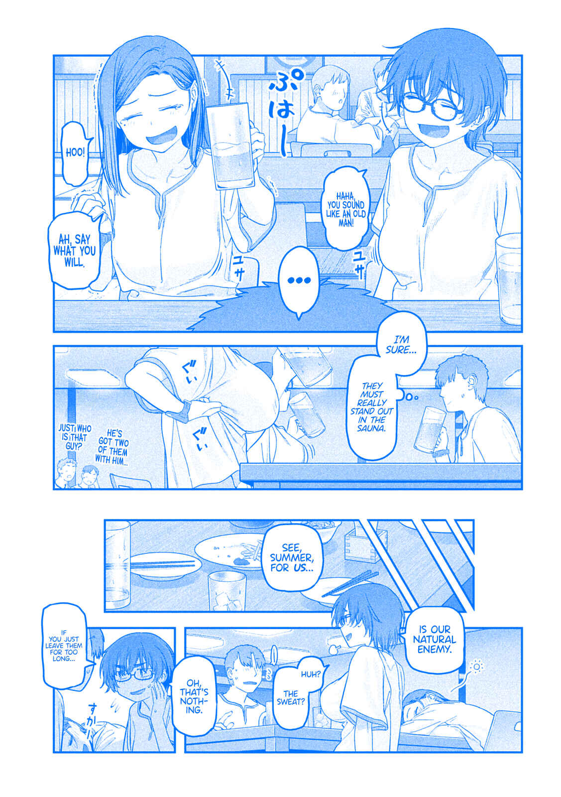 Page 9 Chapter 51 Getsuyoubi no Tawawa (Blue) (Fan Colored)