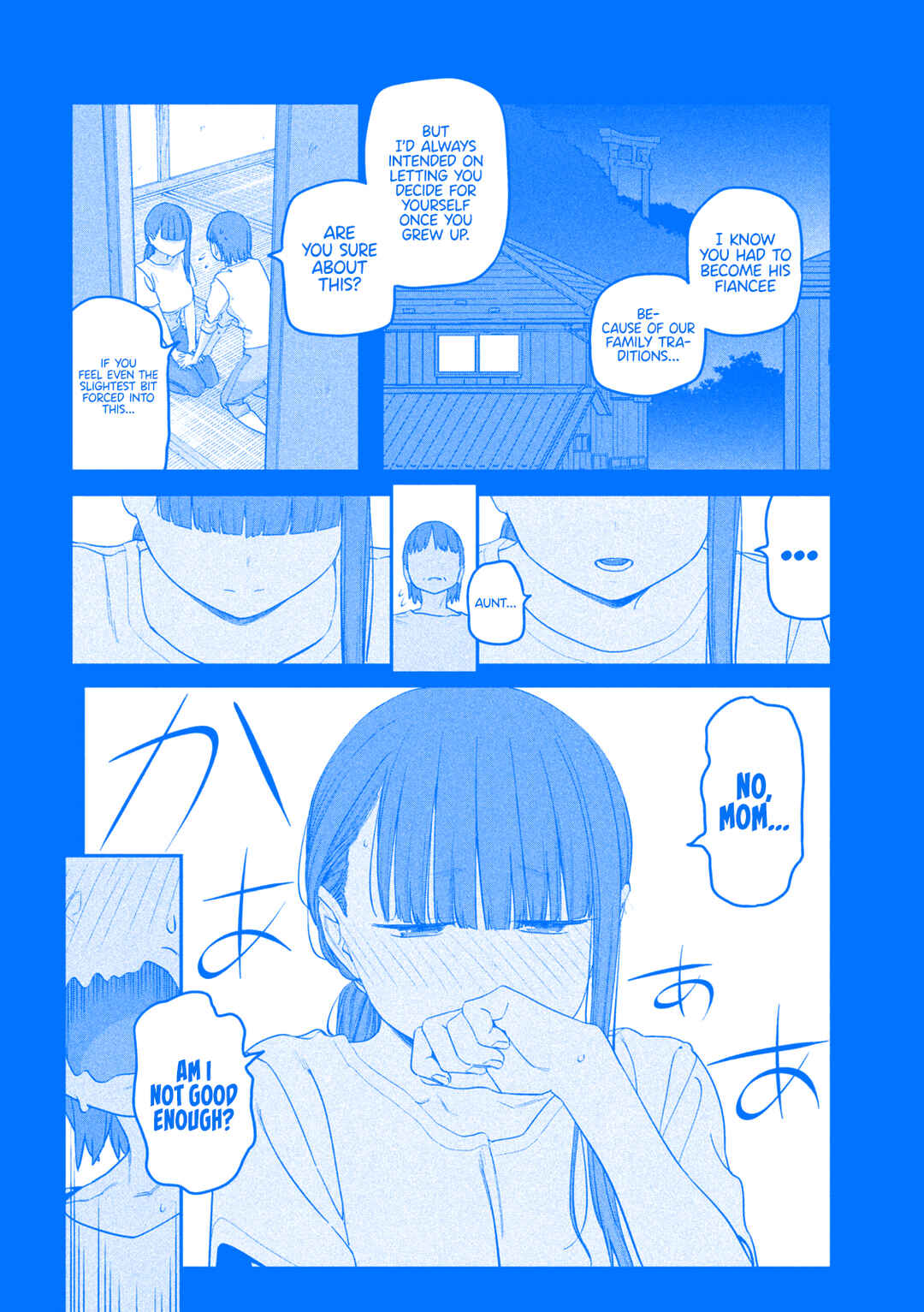 Page 11 Chapter 73 Getsuyoubi no Tawawa (Blue) (Fan Colored)