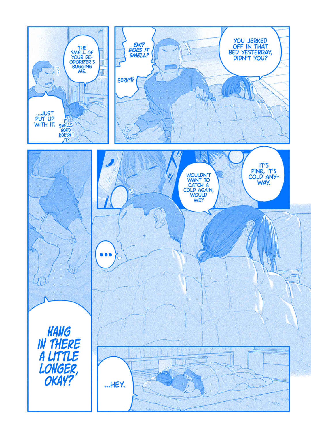 Page 12 Chapter 122 Getsuyoubi no Tawawa (Blue) (Fan Colored)