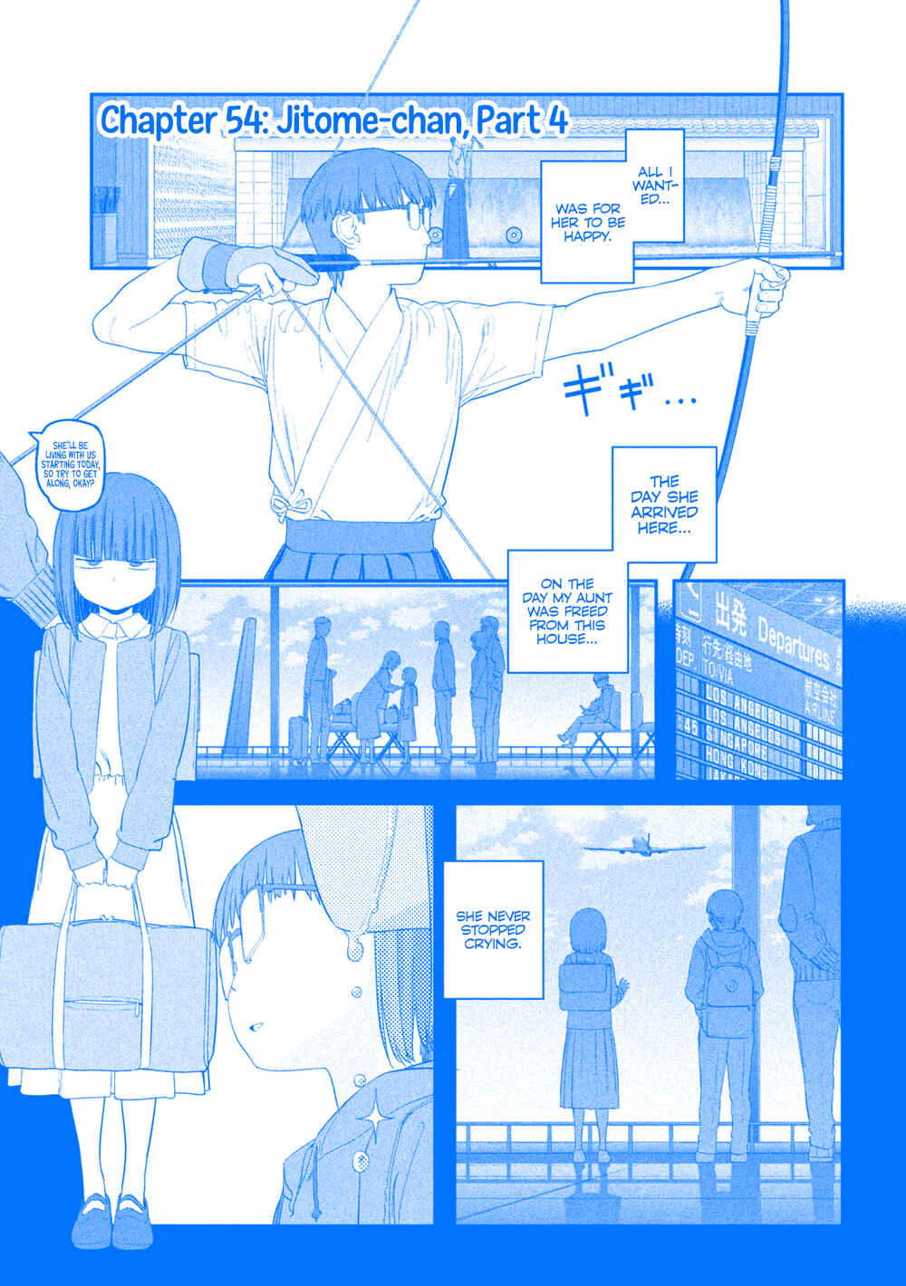 Page 1 Chapter 53 Getsuyoubi no Tawawa (Blue) (Fan Colored)