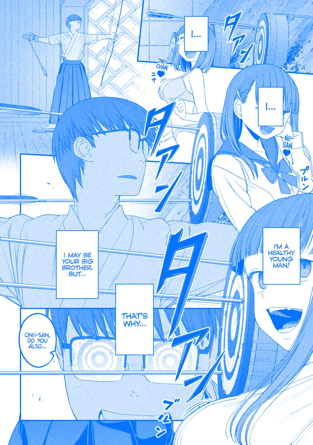 Page 14 Chapter 53 Getsuyoubi no Tawawa (Blue) (Fan Colored)