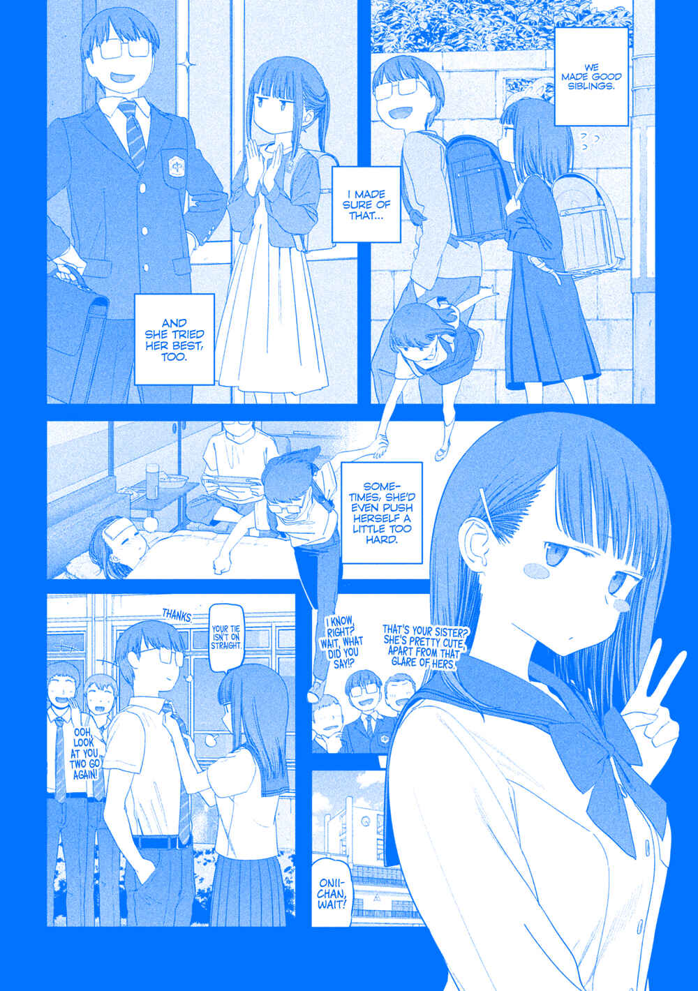 Page 4 Chapter 53 Getsuyoubi no Tawawa (Blue) (Fan Colored)