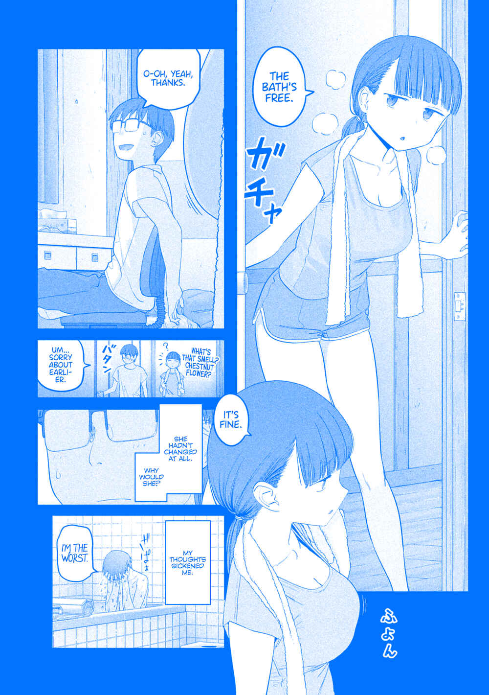 Page 8 Chapter 53 Getsuyoubi no Tawawa (Blue) (Fan Colored)