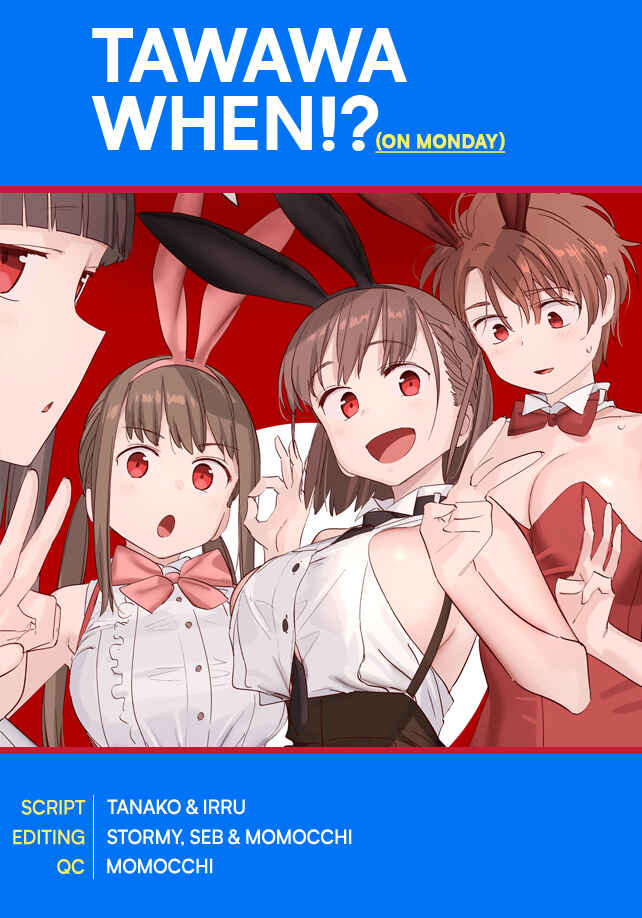 Page 1 Chapter 91 Getsuyoubi no Tawawa (Blue) (Fan Colored)