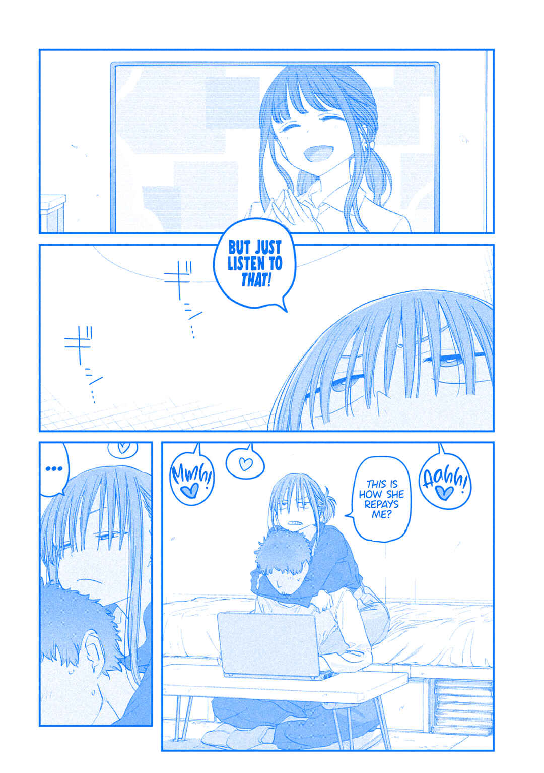Page 3 Chapter 91 Getsuyoubi no Tawawa (Blue) (Fan Colored)