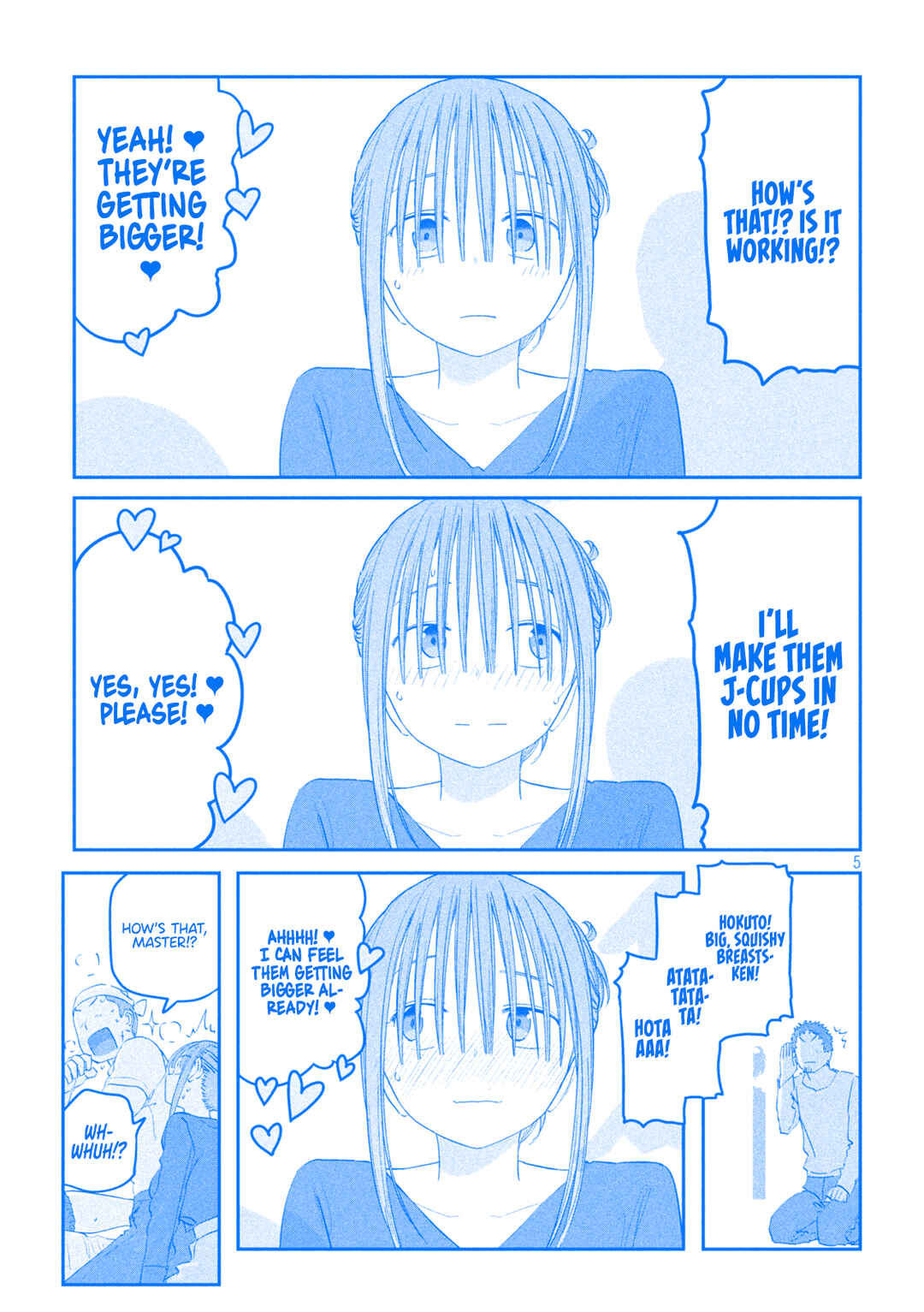 Page 6 Chapter 91 Getsuyoubi no Tawawa (Blue) (Fan Colored)