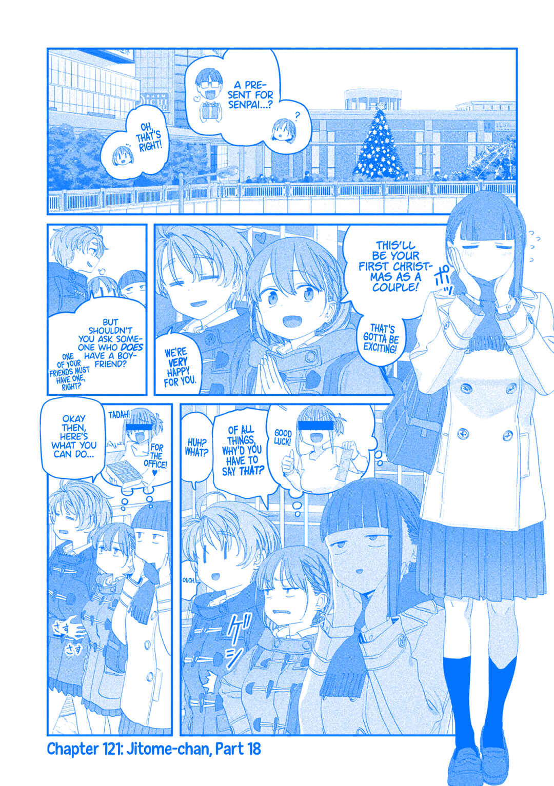 Page 2 Chapter 121 Getsuyoubi no Tawawa (Blue) (Fan Colored)