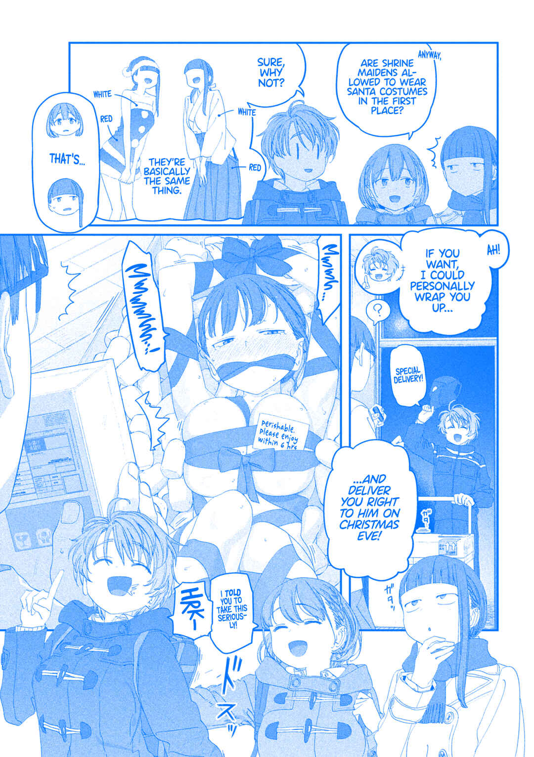 Page 4 Chapter 121 Getsuyoubi no Tawawa (Blue) (Fan Colored)