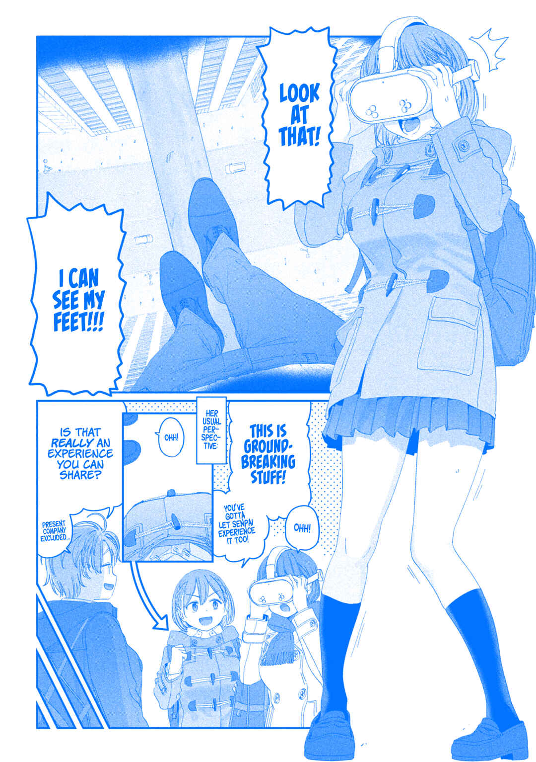 Page 7 Chapter 121 Getsuyoubi no Tawawa (Blue) (Fan Colored)
