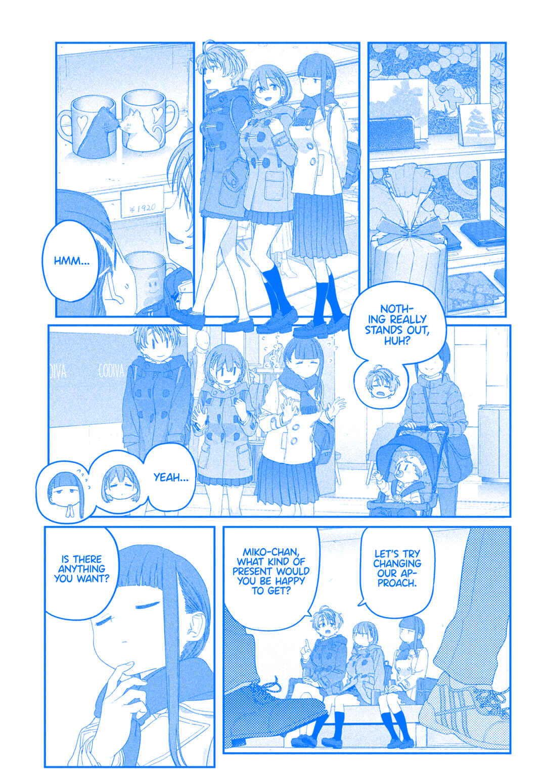 Page 8 Chapter 121 Getsuyoubi no Tawawa (Blue) (Fan Colored)