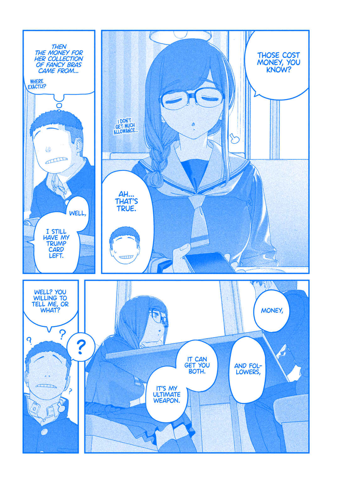 Page 11 Chapter 123 Getsuyoubi no Tawawa (Blue) (Fan Colored)