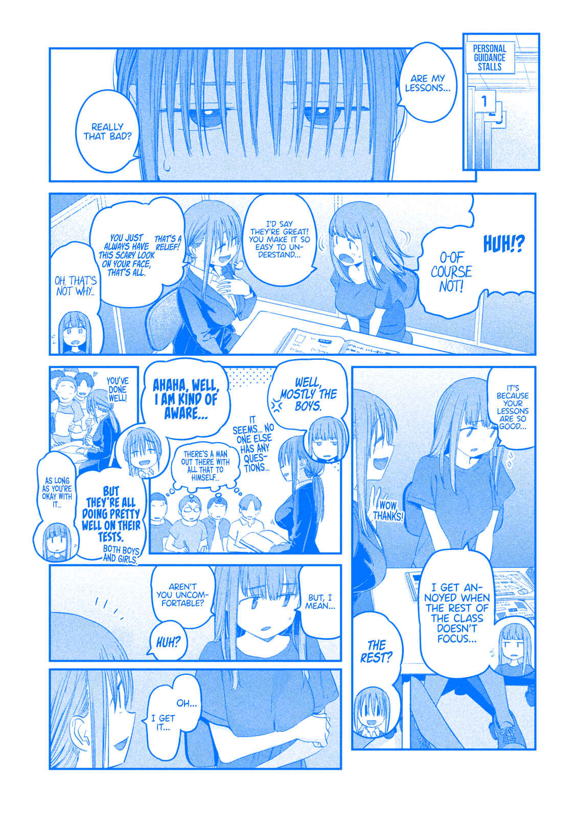 Page 7 Chapter 49 Getsuyoubi no Tawawa (Blue) (Fan Colored)