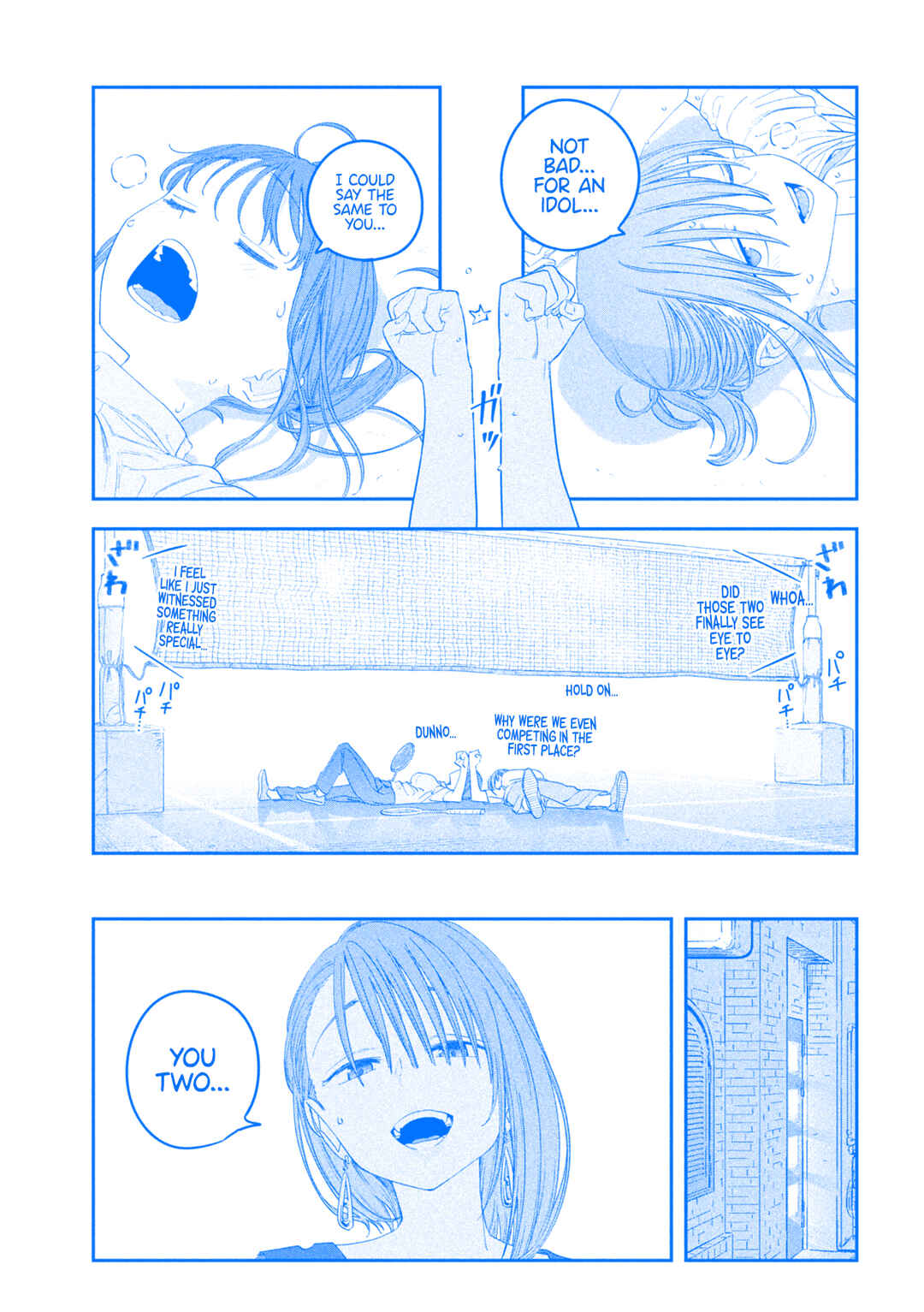 Page 12 Chapter 98 Getsuyoubi no Tawawa (Blue) (Fan Colored)