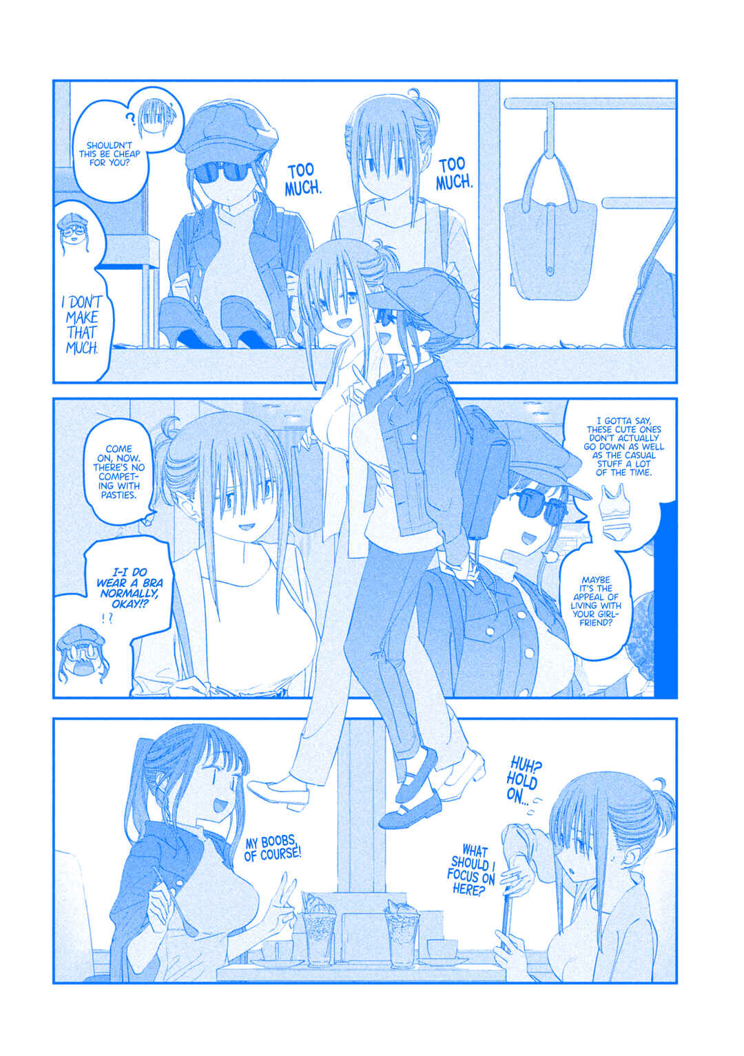 Page 5 Chapter 98 Getsuyoubi no Tawawa (Blue) (Fan Colored)