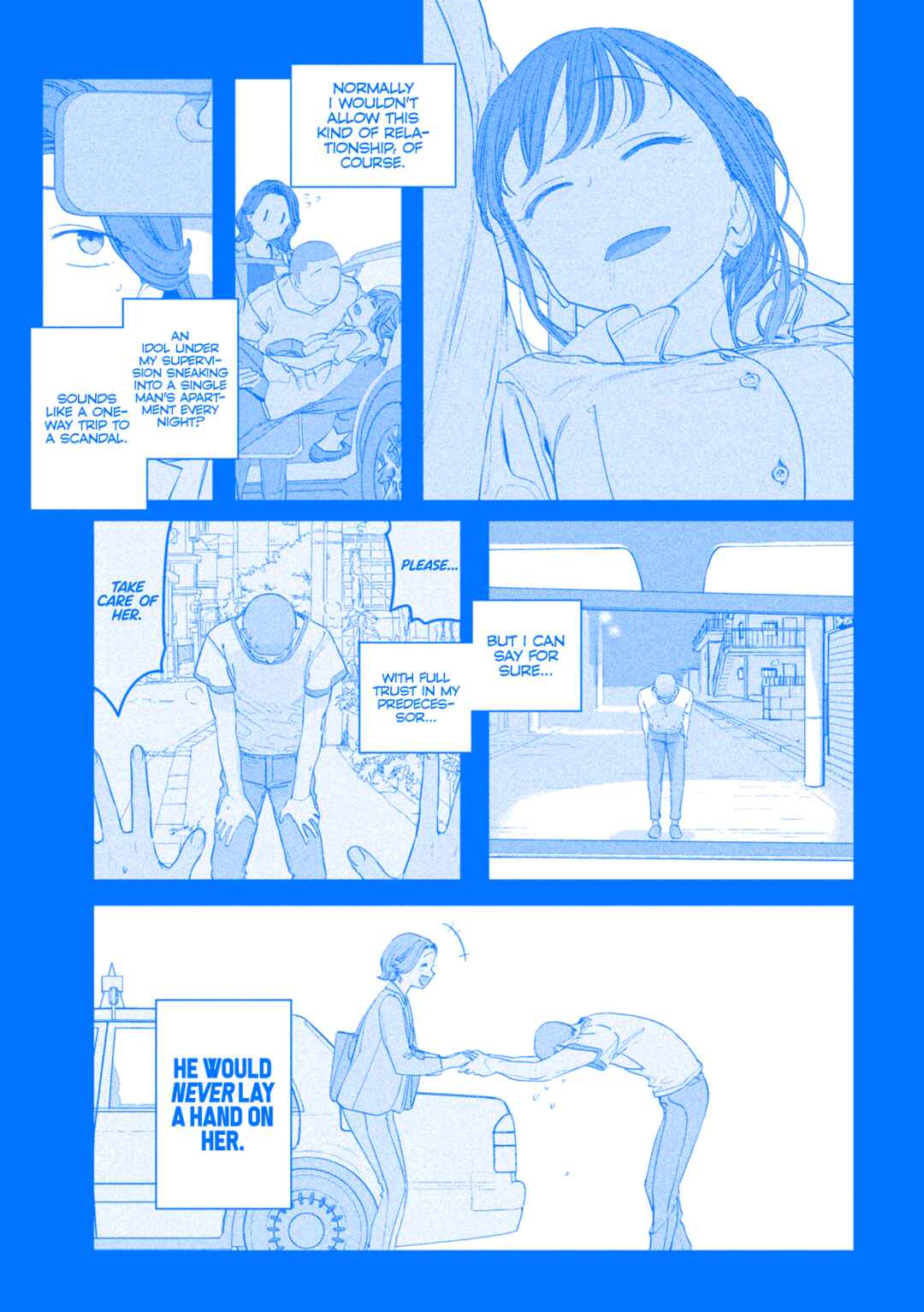 Page 10 Chapter 88 Getsuyoubi no Tawawa (Blue) (Fan Colored)