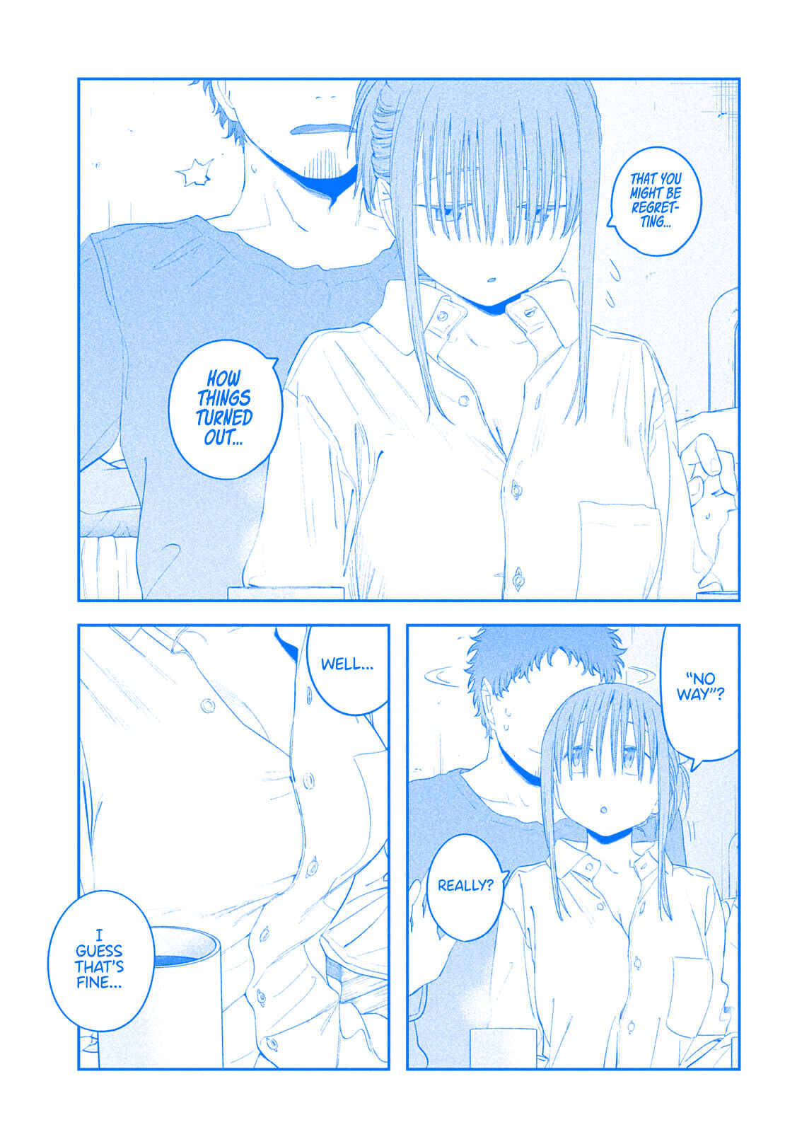 Page 11 Chapter 29 Getsuyoubi no Tawawa (Blue) (Fan Colored)