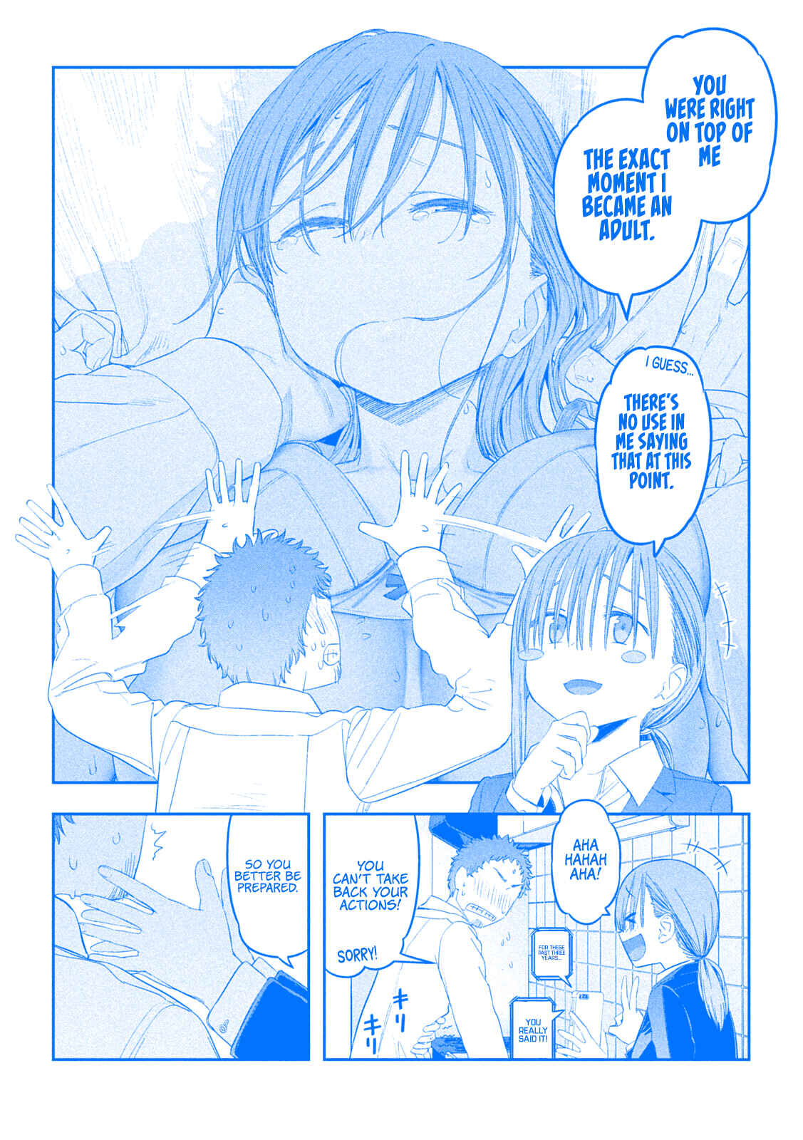 Page 14 Chapter 29 Getsuyoubi no Tawawa (Blue) (Fan Colored)