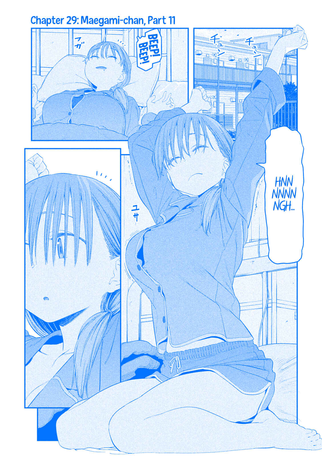 Page 3 Chapter 29 Getsuyoubi no Tawawa (Blue) (Fan Colored)