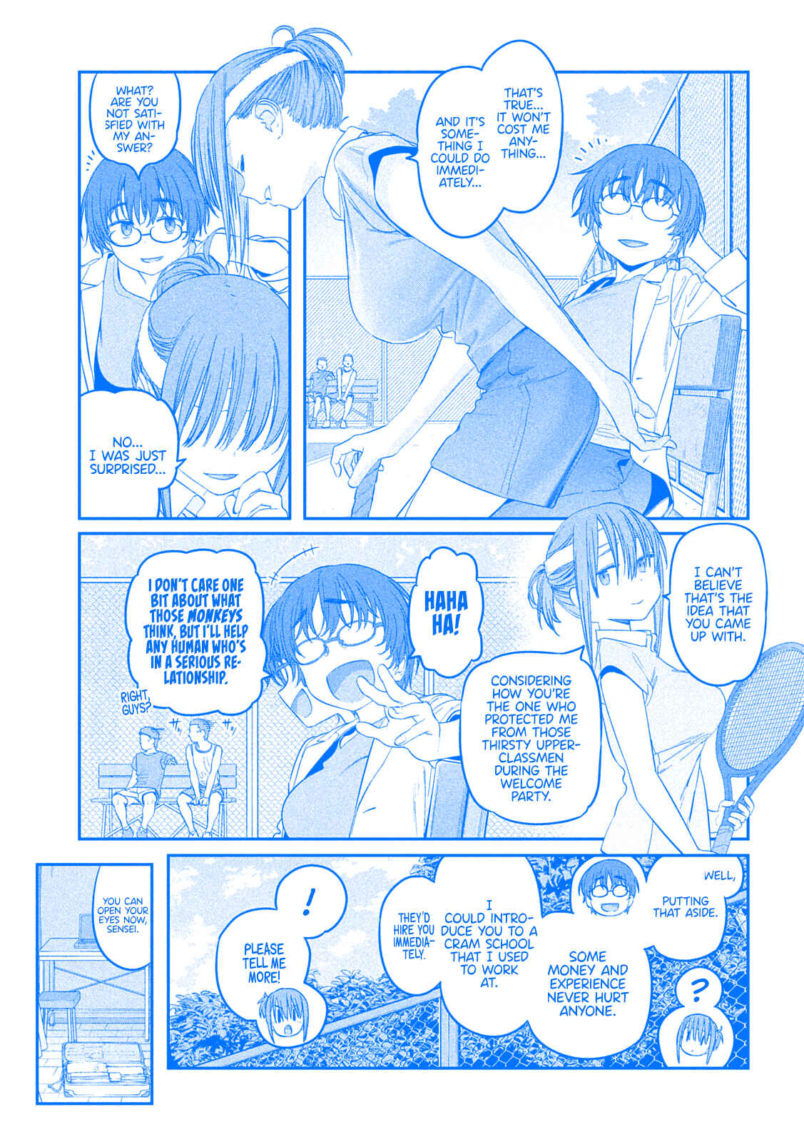 Page 7 Chapter 40 Getsuyoubi no Tawawa (Blue) (Fan Colored)