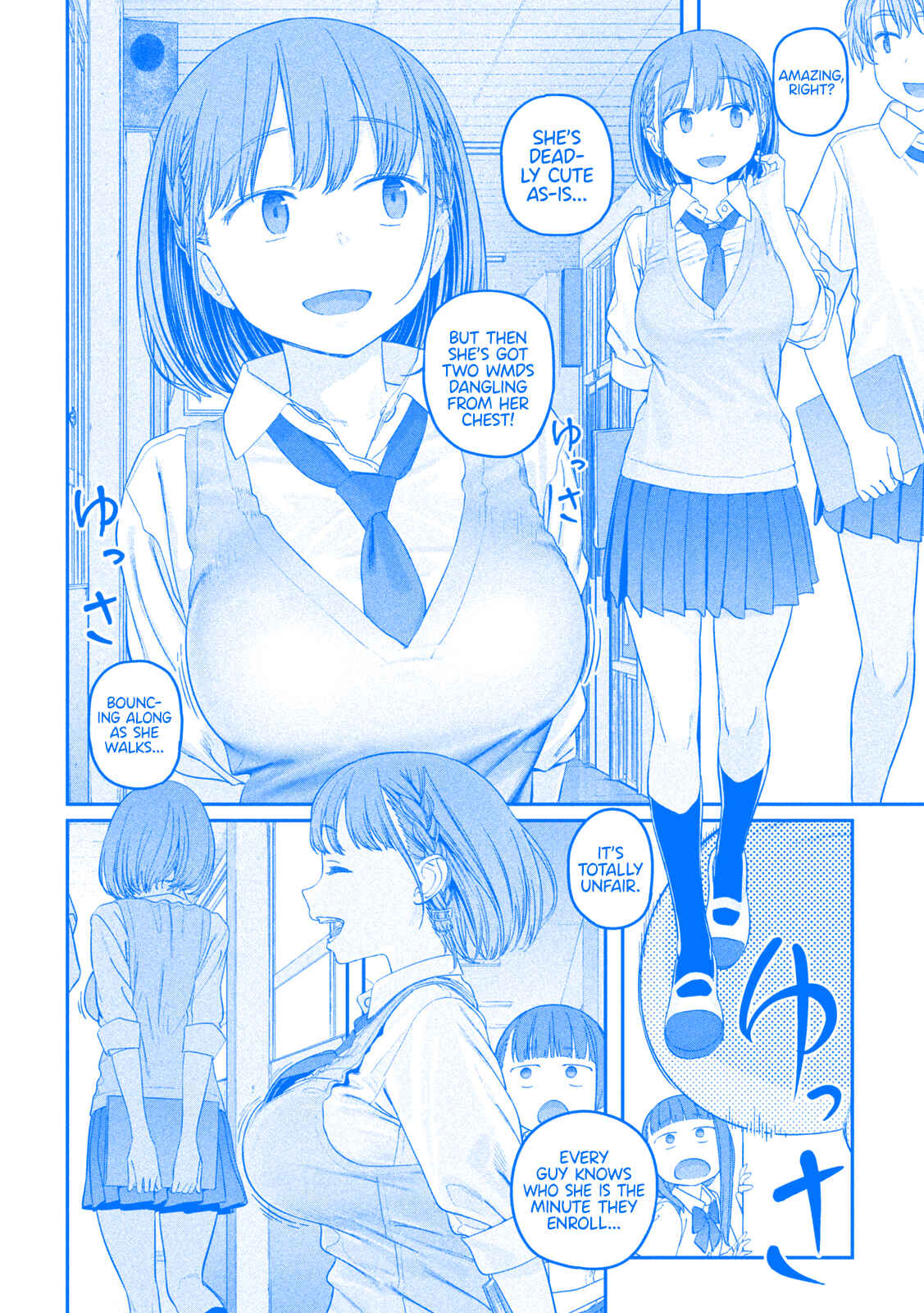 Page 8 Chapter 50 Getsuyoubi no Tawawa (Blue) (Fan Colored)