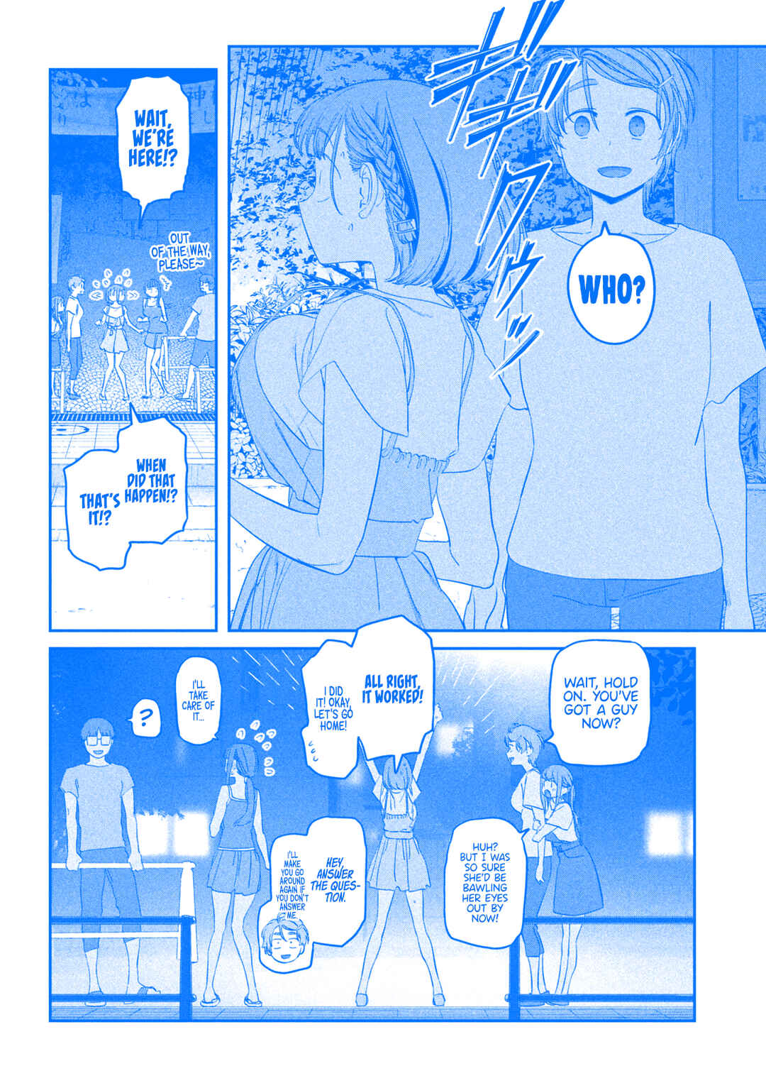 Page 13 Chapter 62 Getsuyoubi no Tawawa (Blue) (Fan Colored)