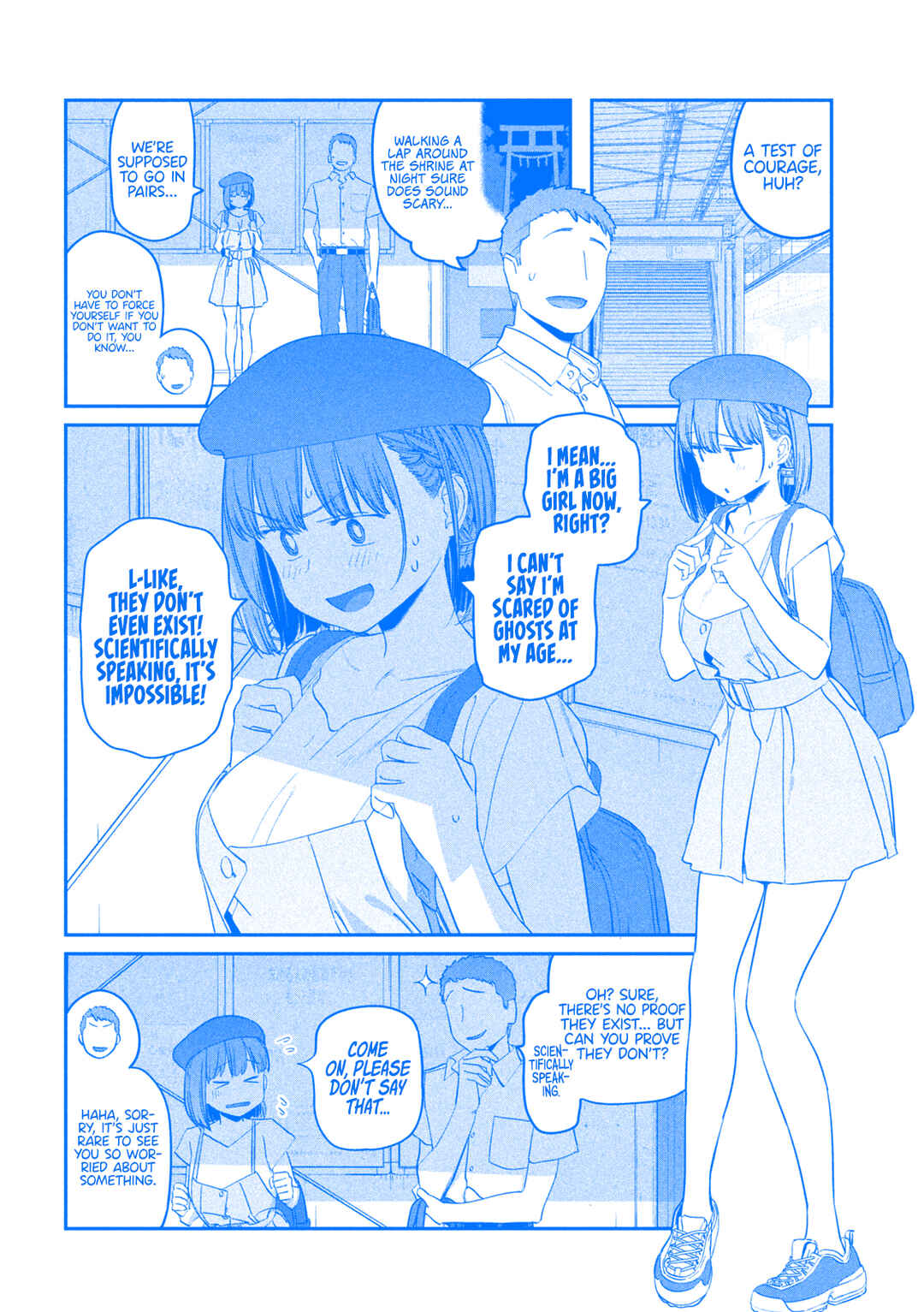 Page 3 Chapter 62 Getsuyoubi no Tawawa (Blue) (Fan Colored)