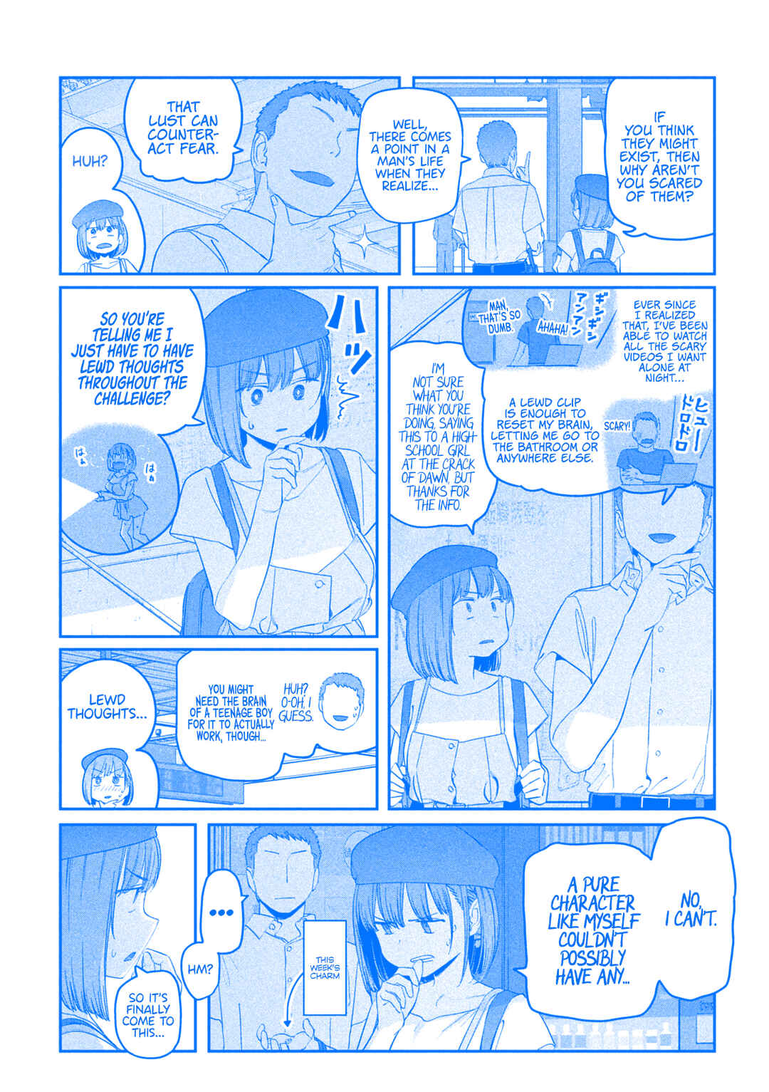 Page 4 Chapter 62 Getsuyoubi no Tawawa (Blue) (Fan Colored)