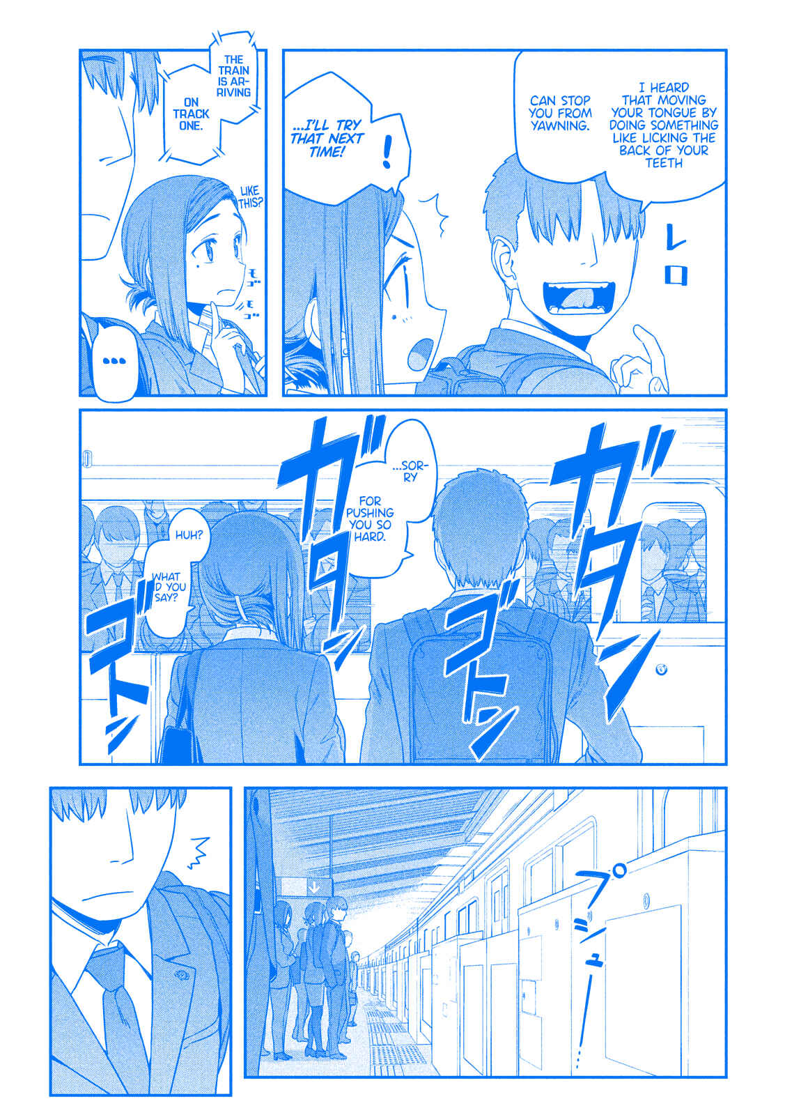 Page 4 Chapter 4 Getsuyoubi no Tawawa (Blue) (Fan Colored)