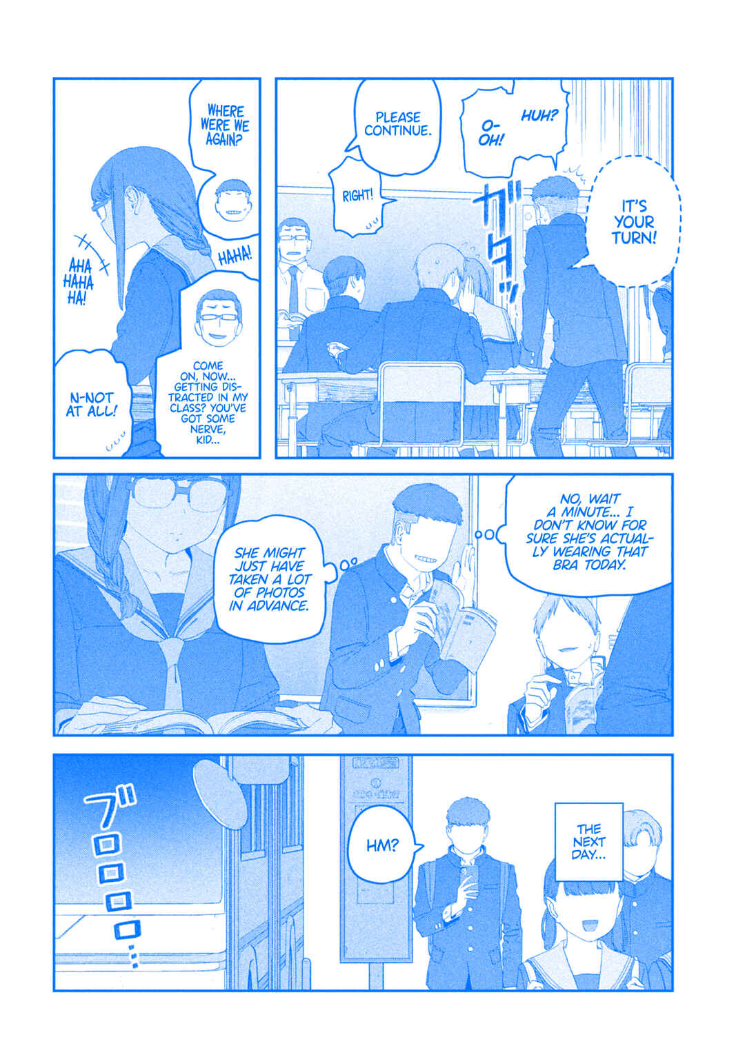 Page 5 Chapter 108 Getsuyoubi no Tawawa (Blue) (Fan Colored)
