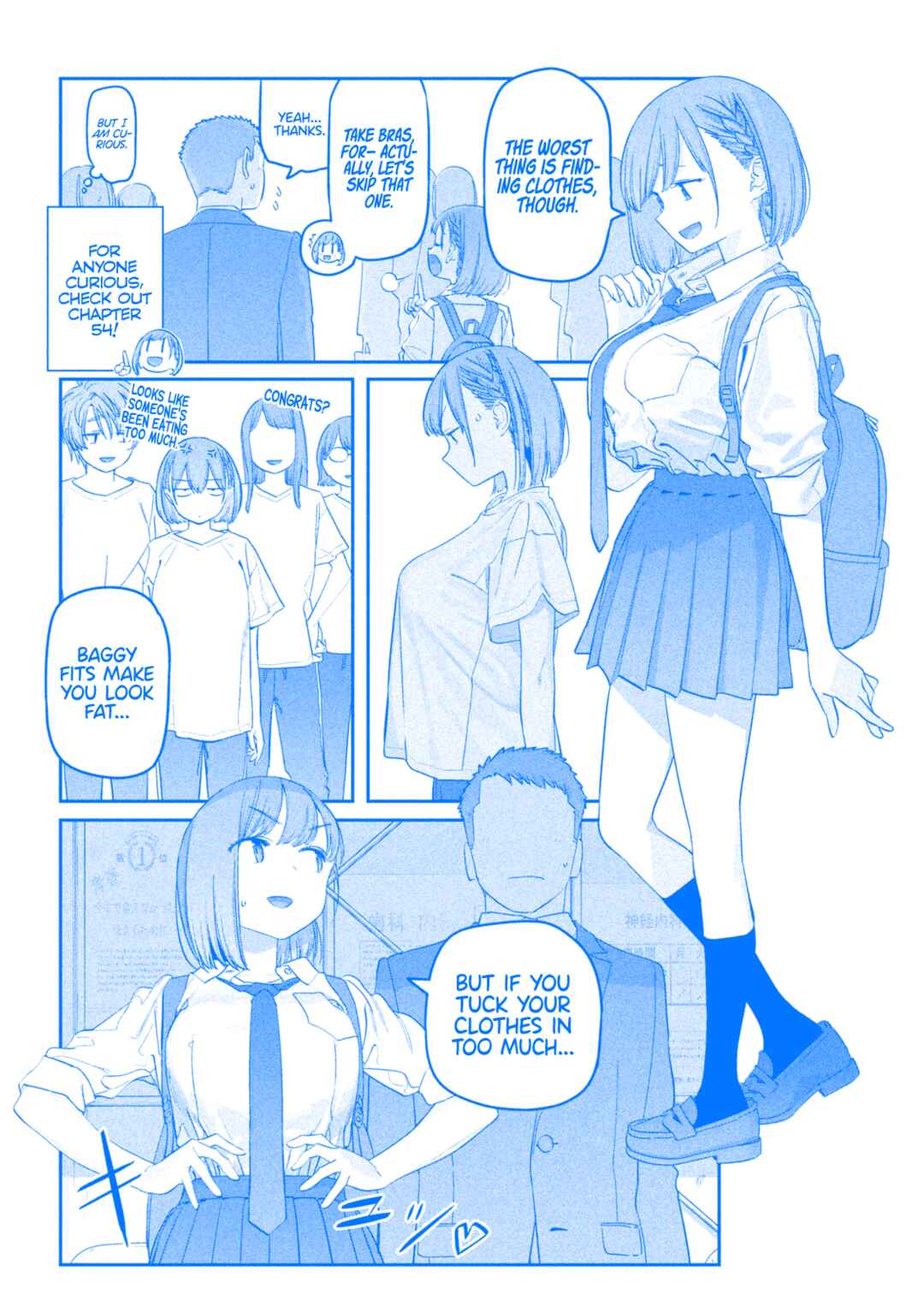 Page 9 Chapter 89 Getsuyoubi no Tawawa (Blue) (Fan Colored)