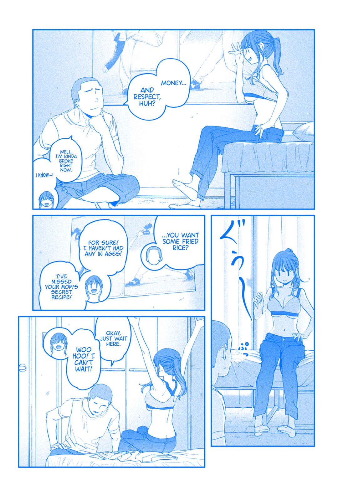 Page 12 Chapter 78 Getsuyoubi no Tawawa (Blue) (Fan Colored)