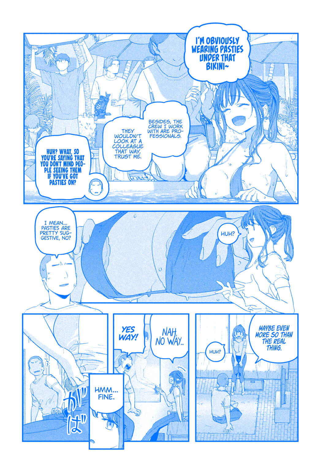 Page 7 Chapter 78 Getsuyoubi no Tawawa (Blue) (Fan Colored)