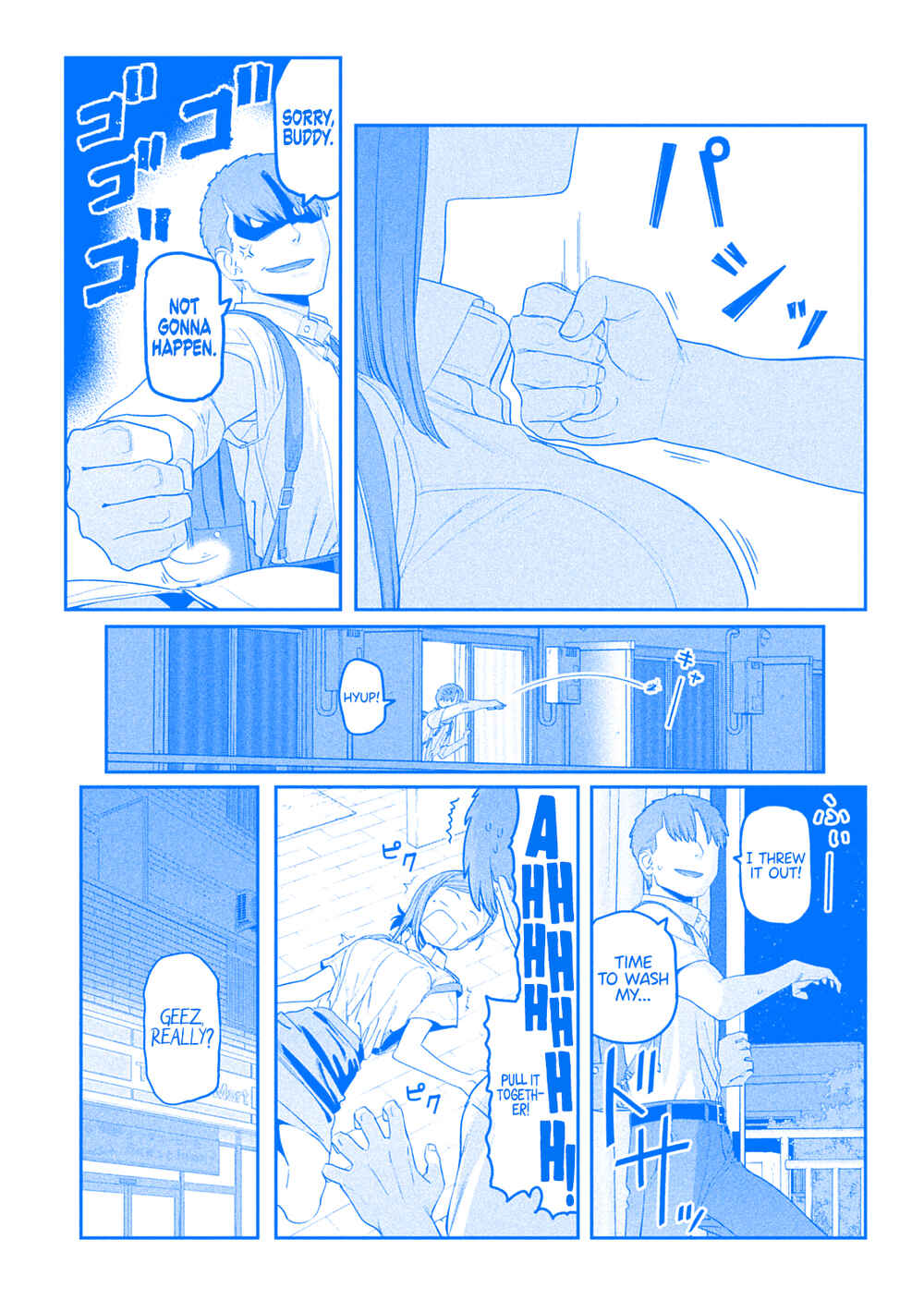 Page 11 Chapter 55 Getsuyoubi no Tawawa (Blue) (Fan Colored)