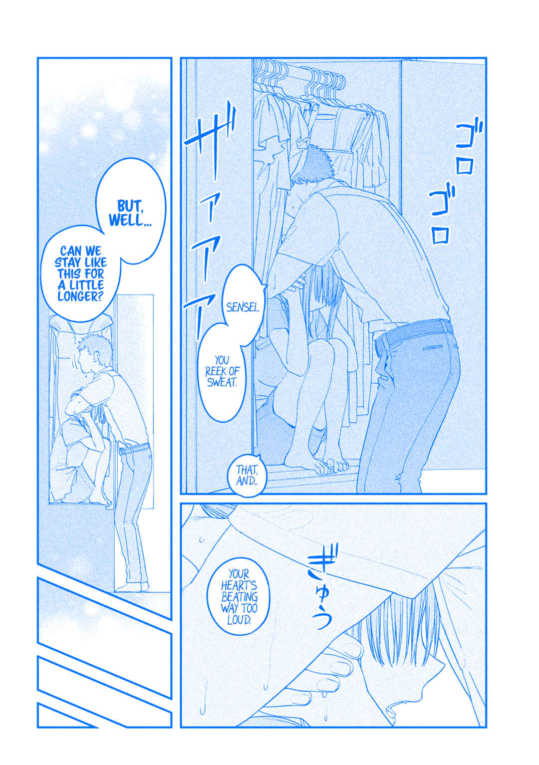 Page 11 Chapter 61 Getsuyoubi no Tawawa (Blue) (Fan Colored)