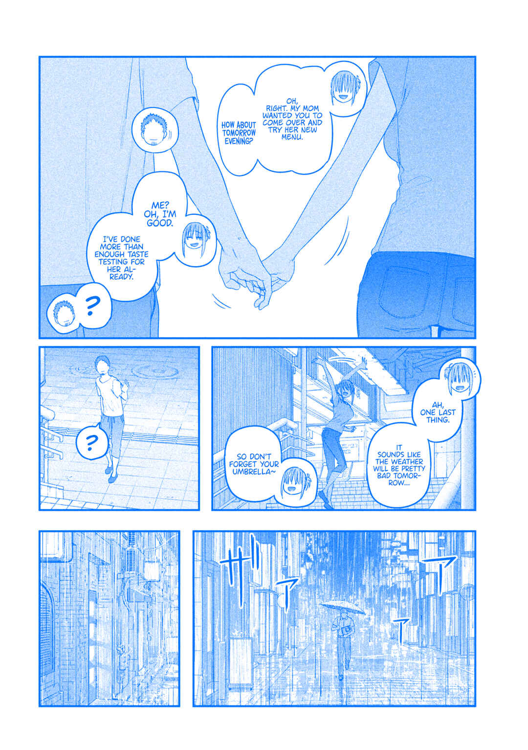 Page 3 Chapter 61 Getsuyoubi no Tawawa (Blue) (Fan Colored)