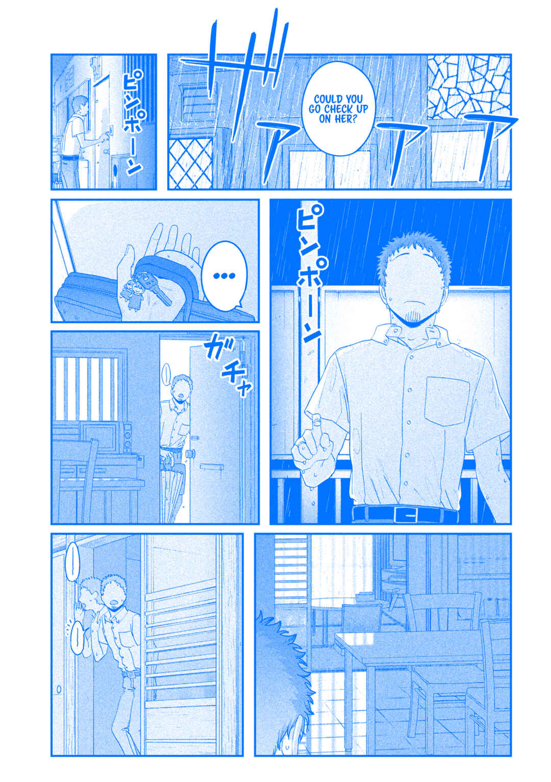 Page 6 Chapter 61 Getsuyoubi no Tawawa (Blue) (Fan Colored)