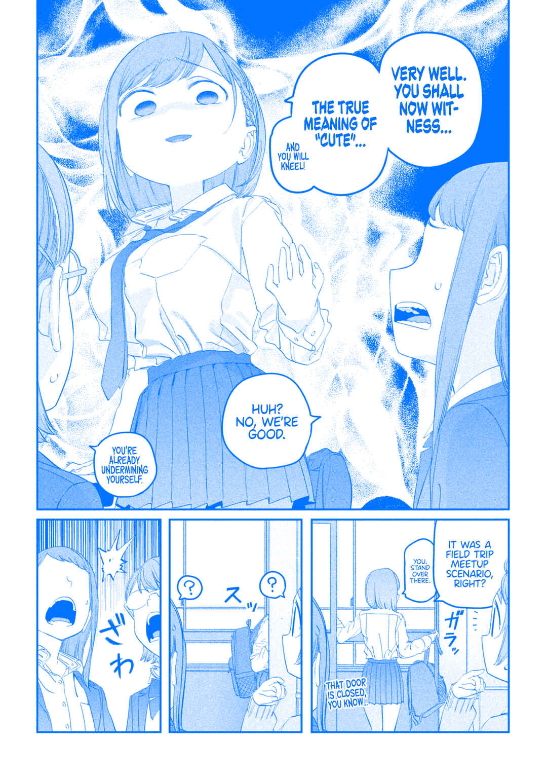 Page 10 Chapter 97 Getsuyoubi no Tawawa (Blue) (Fan Colored)