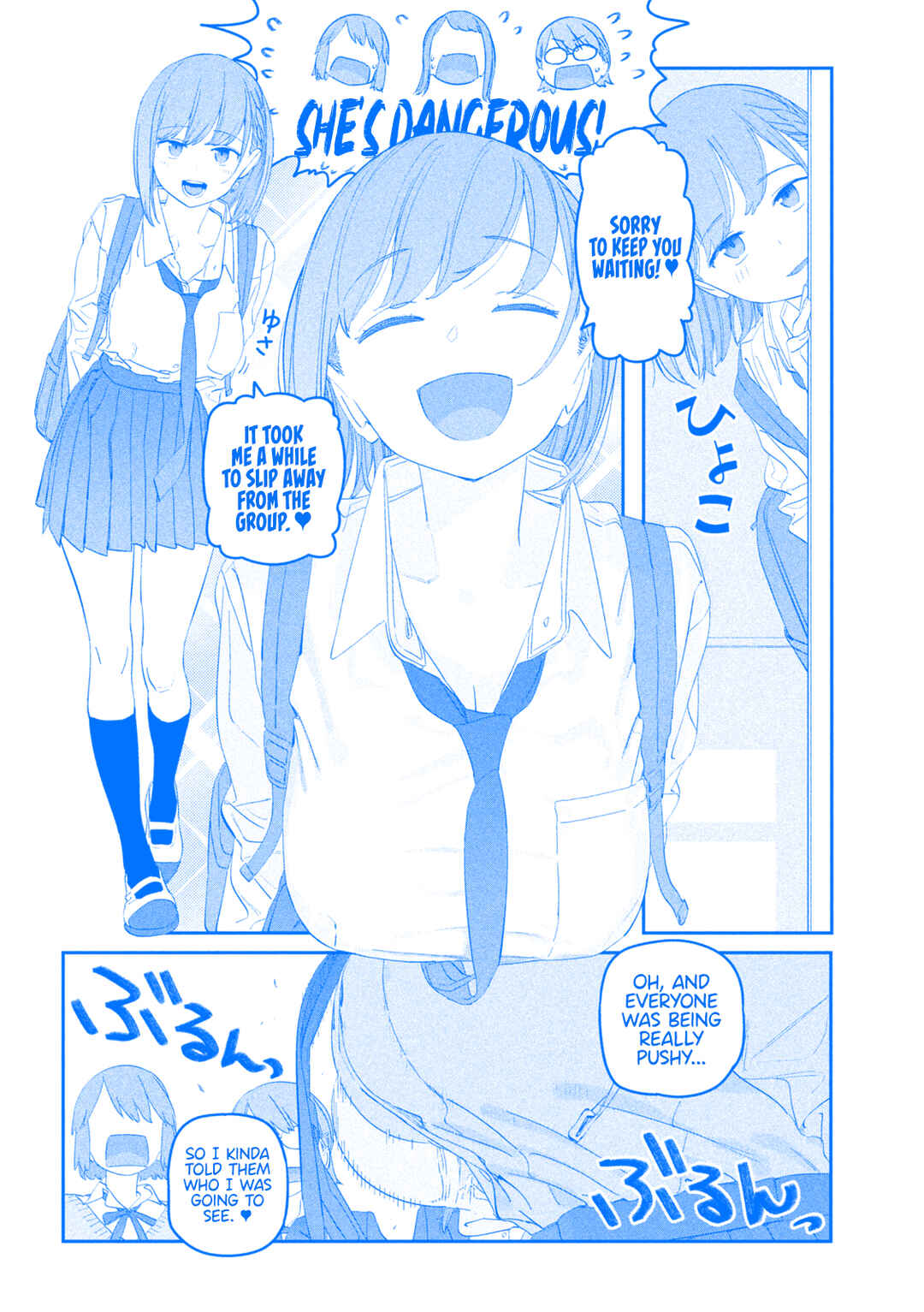 Page 11 Chapter 97 Getsuyoubi no Tawawa (Blue) (Fan Colored)