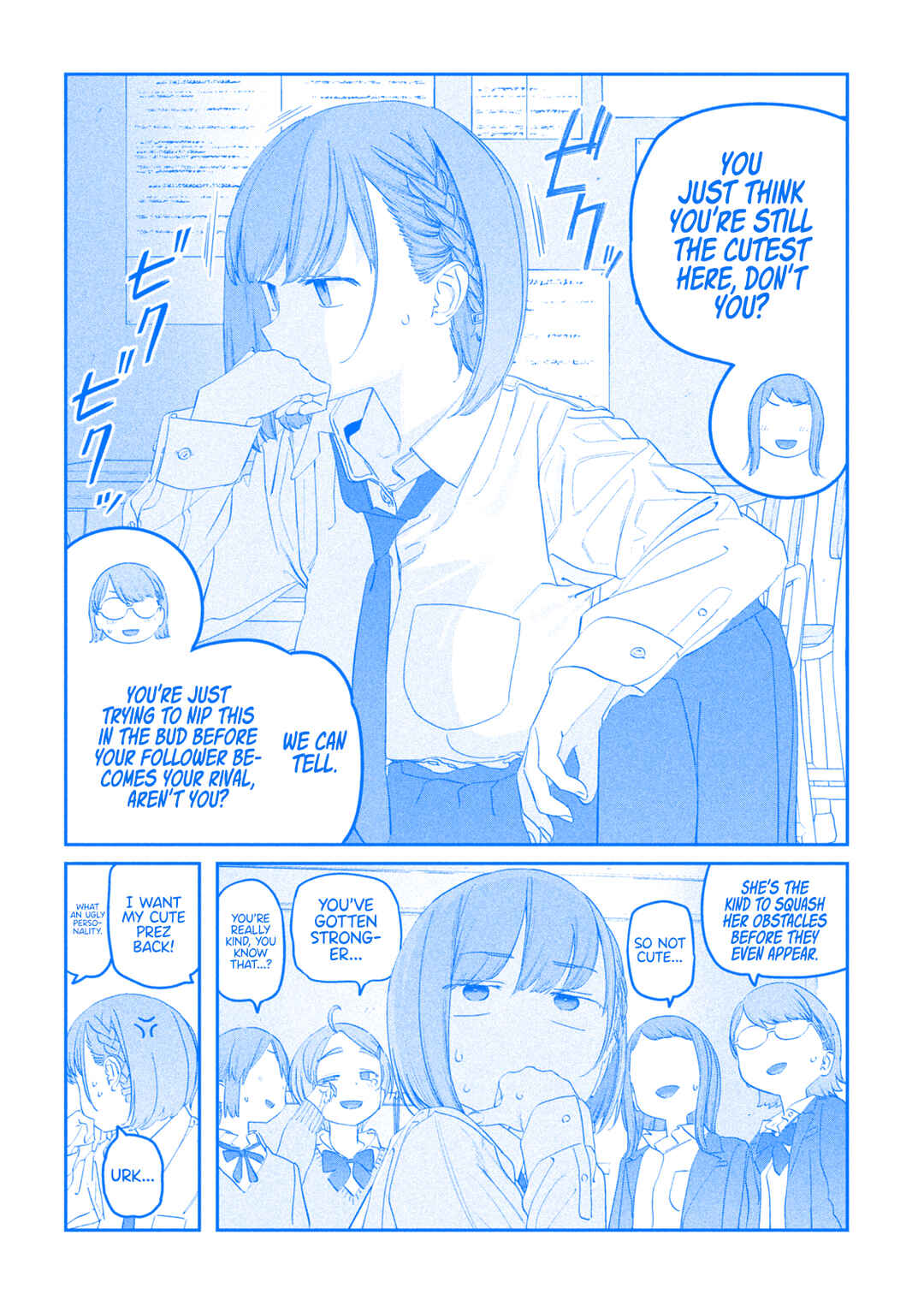 Page 9 Chapter 97 Getsuyoubi no Tawawa (Blue) (Fan Colored)