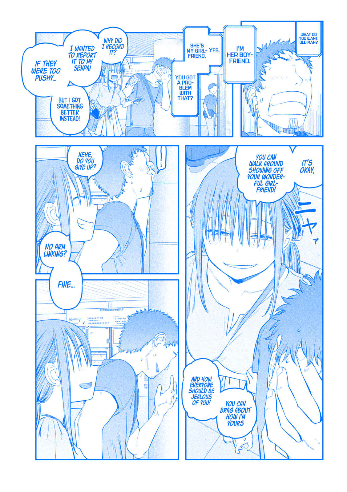 Page 13 Chapter 46 Getsuyoubi no Tawawa (Blue) (Fan Colored)